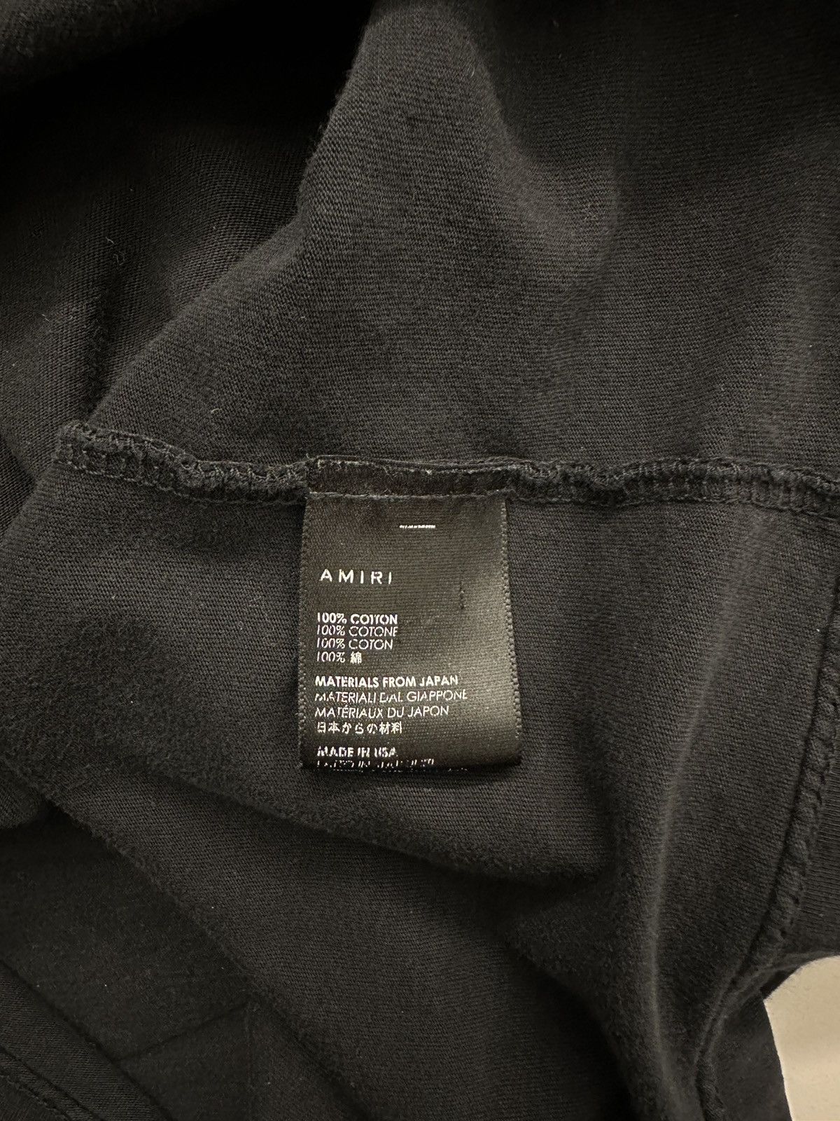 Amiri Amiri Logo Tshirt Size US XS / EU 42 / 0 - 4 Thumbnail