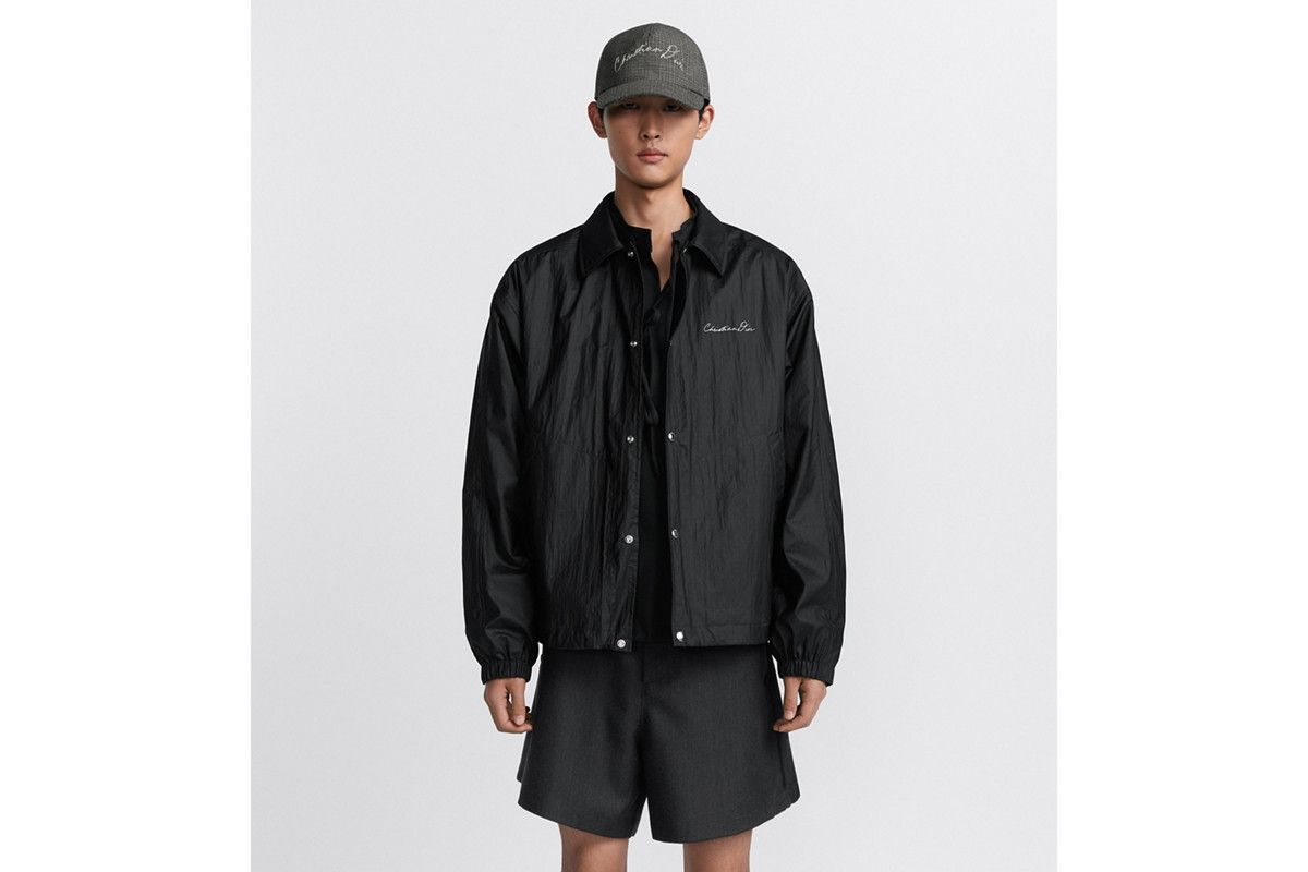 Dior o1bcso1str0226 Blouson Jacket in Black Size US L / EU 52-54 / 3 - 4 Thumbnail