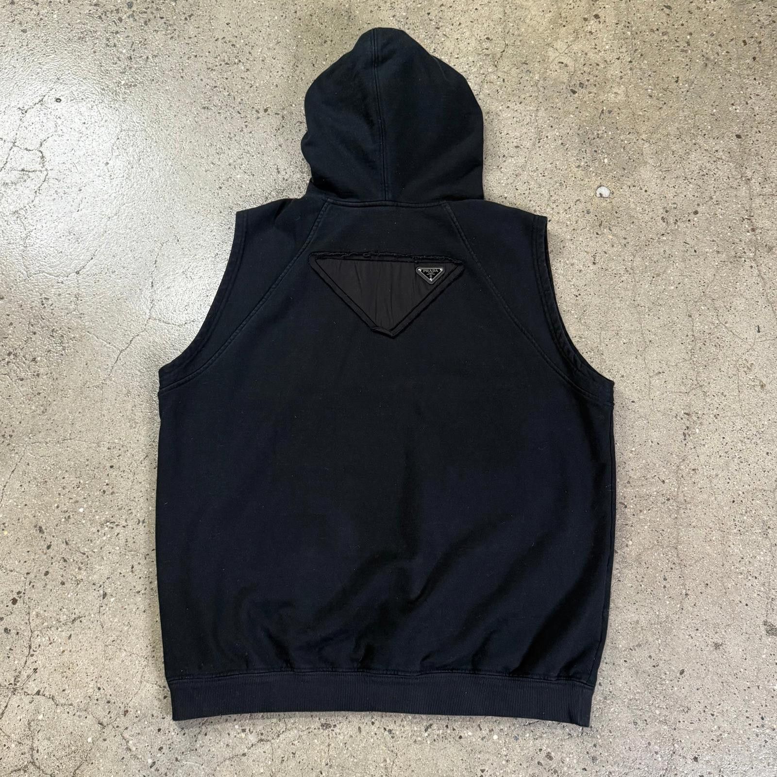 Prada Prada Raf Simons Hoodie Vest Size US XL / EU 56 / 4 - 2 Thumbnail