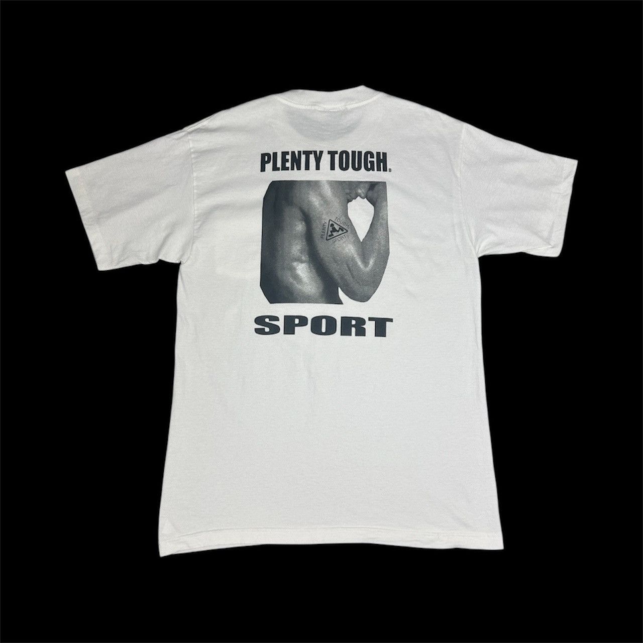 Vintage Vintage Plenty Tought Sport Photoprint Graphic Tee Size US L / EU 52-54 / 3 - 1 Thumbnail