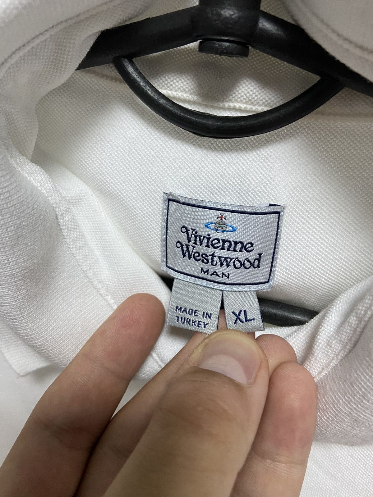 Vivienne Westwood Vivienne Westwood Polo T Shirt Vintage Small Orb Logo Luxury Size US XL / EU 56 / 4 - 5 Thumbnail
