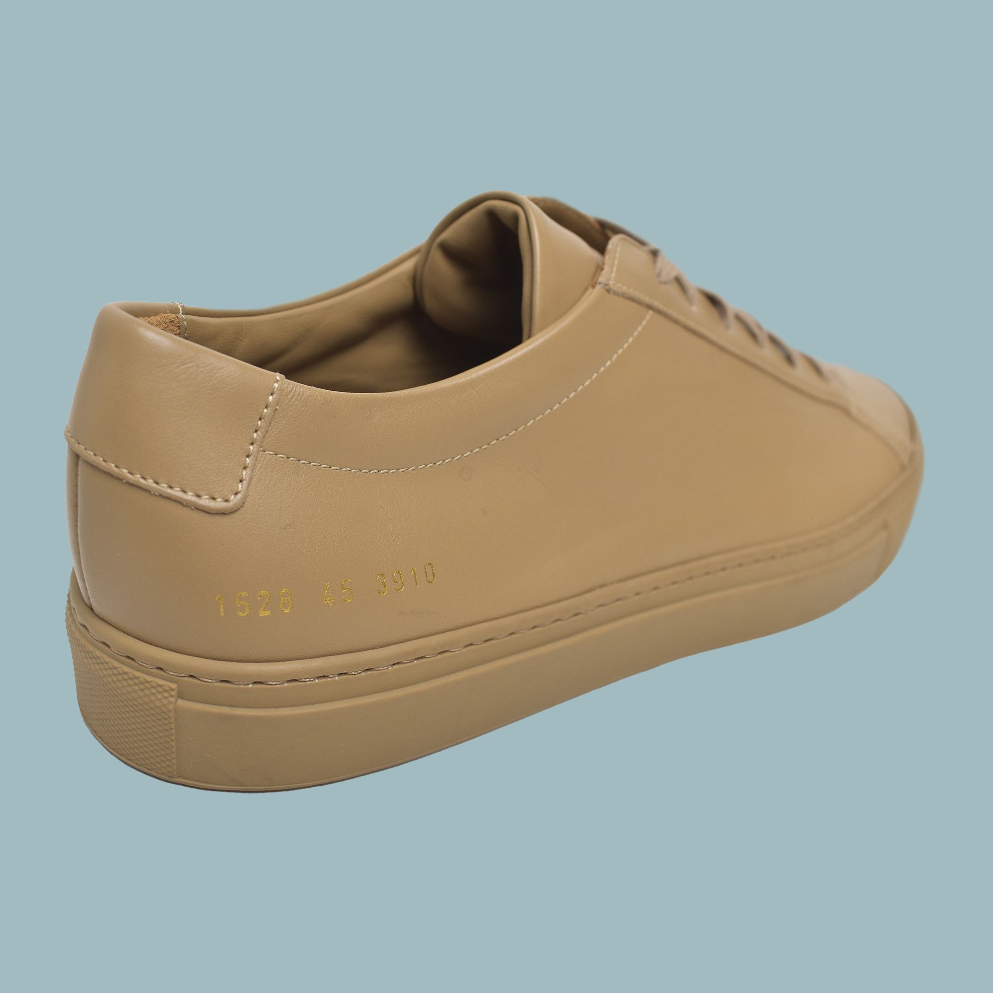 Common Projects *BNWOT* COMMON PROJECTS Tan Brown Leather Achilles Sneakers Size US 11.5 / EU 44-45 - 2 Thumbnail