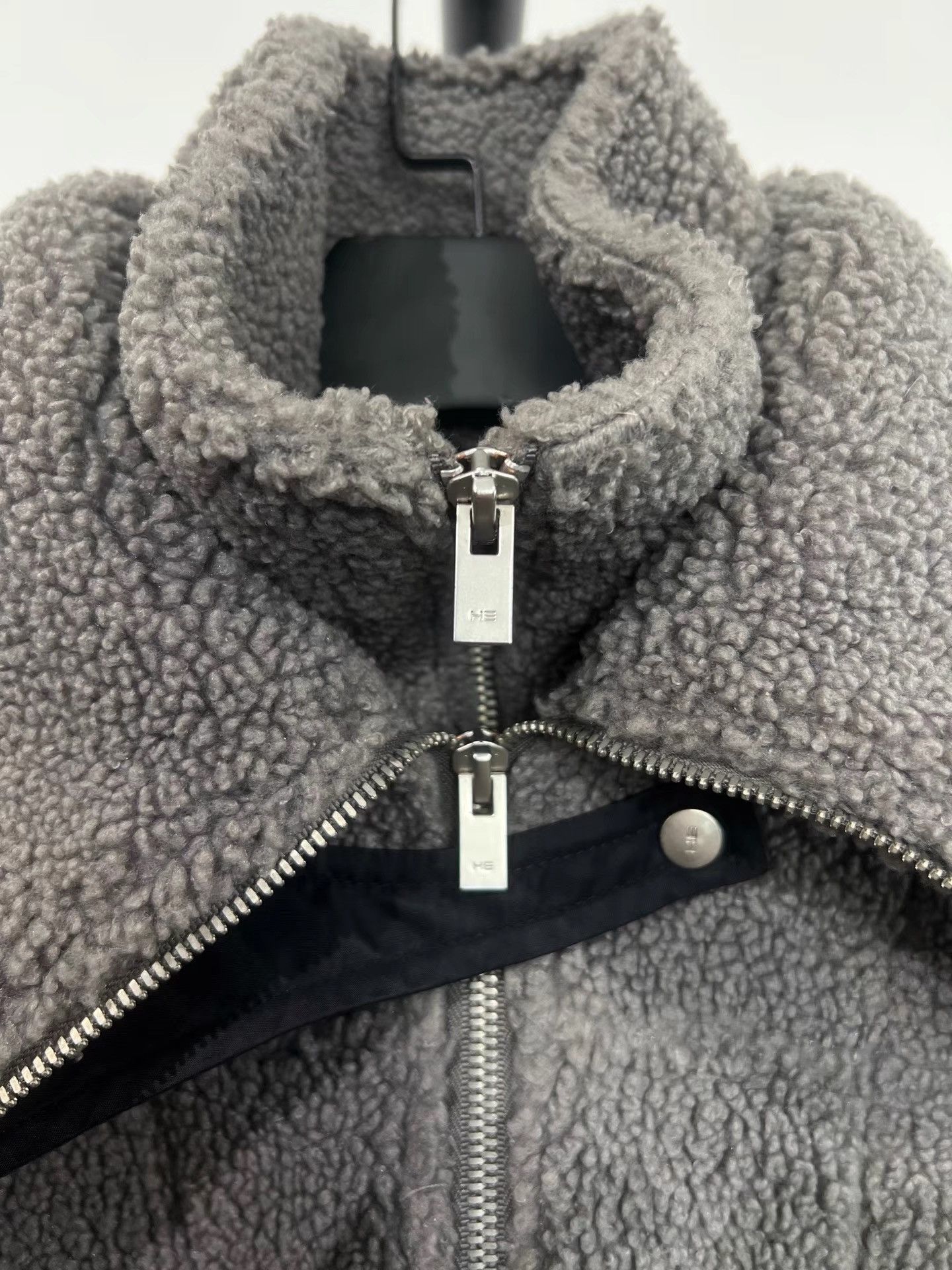 Heliot Emil Heliot Emil Layered Tech Fleece Short Jacket K35 Size XS / US 0-2 / IT 36-38 - 6 Thumbnail
