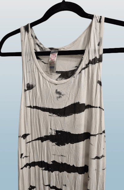 Other Women's American Twist Tank Dress Black & White Sz L Maxi Size L / US 10 / IT 46 - 4 Thumbnail