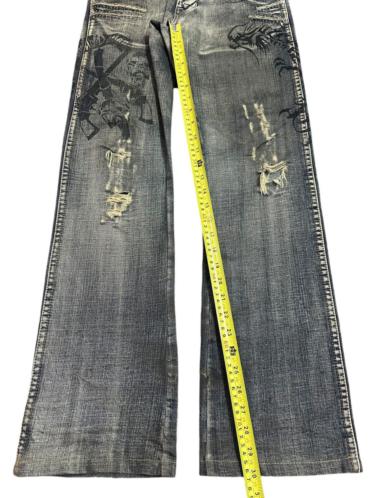 Japanese Brand Semantic Design Mud Wash Denim Size US 30 / EU 46 - 15 Thumbnail