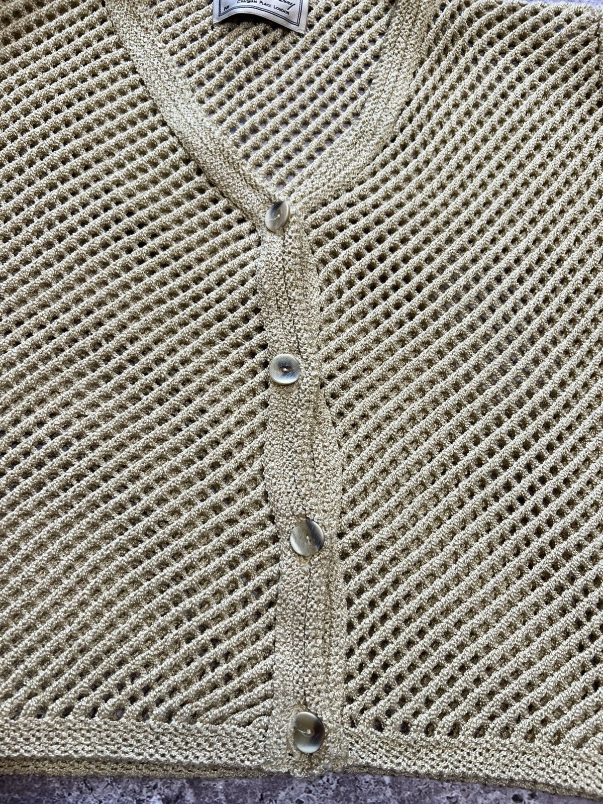 Burberry × Vintage Vintage Thomas Burberry Knitted Vest Size US S / EU 44-46 / 1 - 3 Thumbnail
