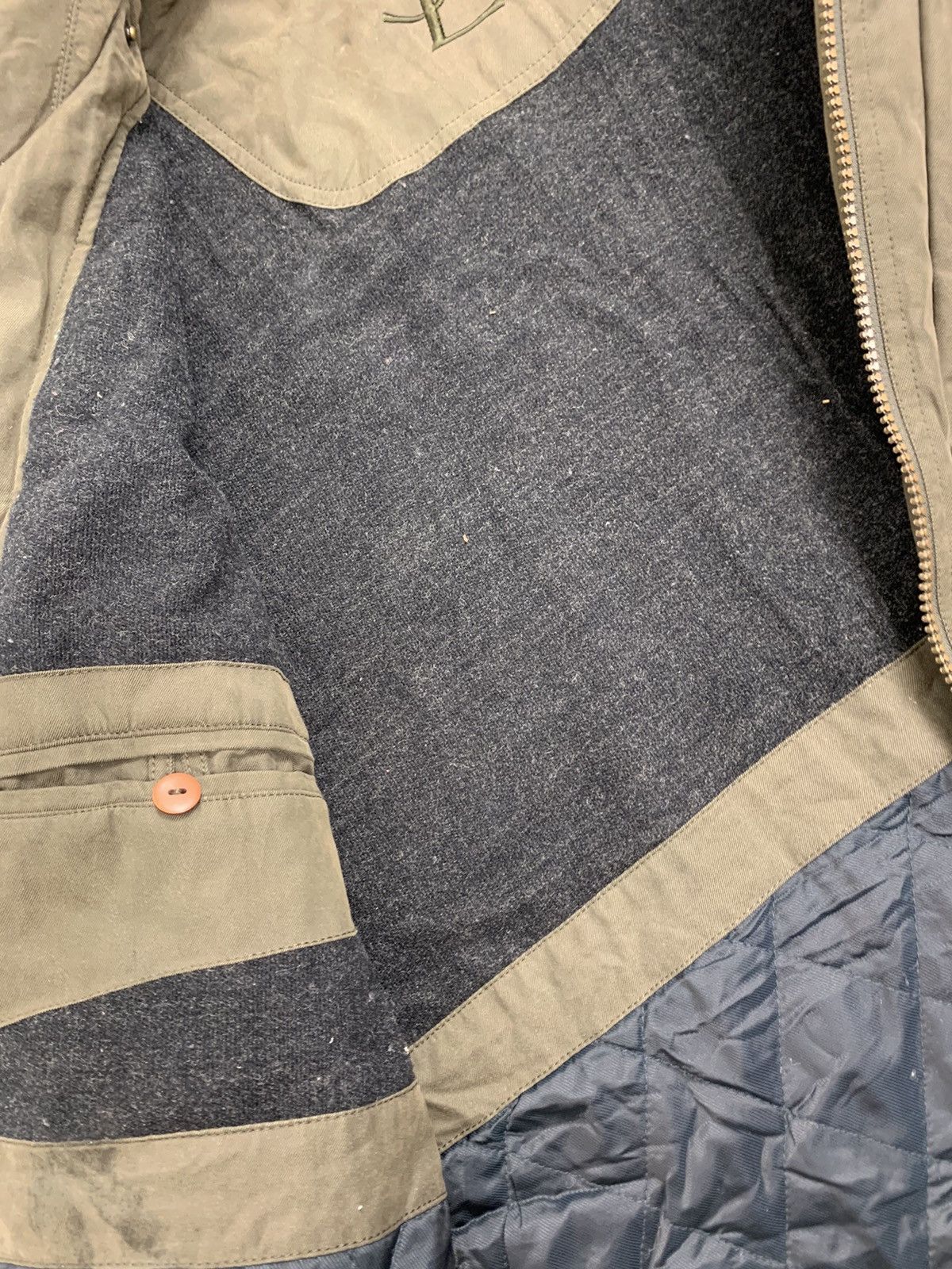 Vintage × Yves Saint Laurent Vintage Yves Saint Laurent Full Zipper Coats Size US XL / EU 56 / 4 - 16 Thumbnail