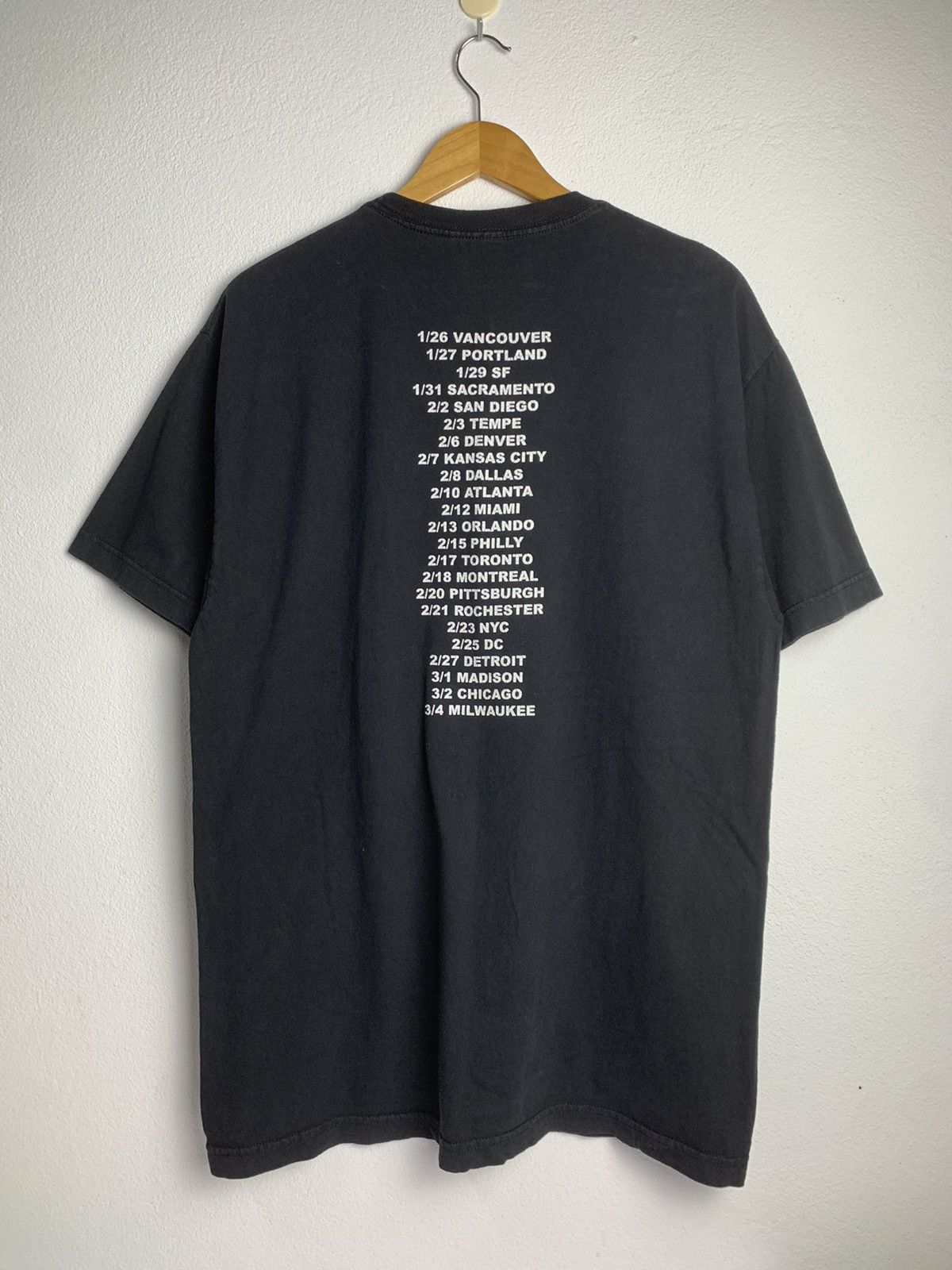 Golf Wang × Tyler The Creator Sun Faded Golf Wang Bee Goldfish Black T-shirt Size US L / EU 52-54 / 3 - 2 Thumbnail