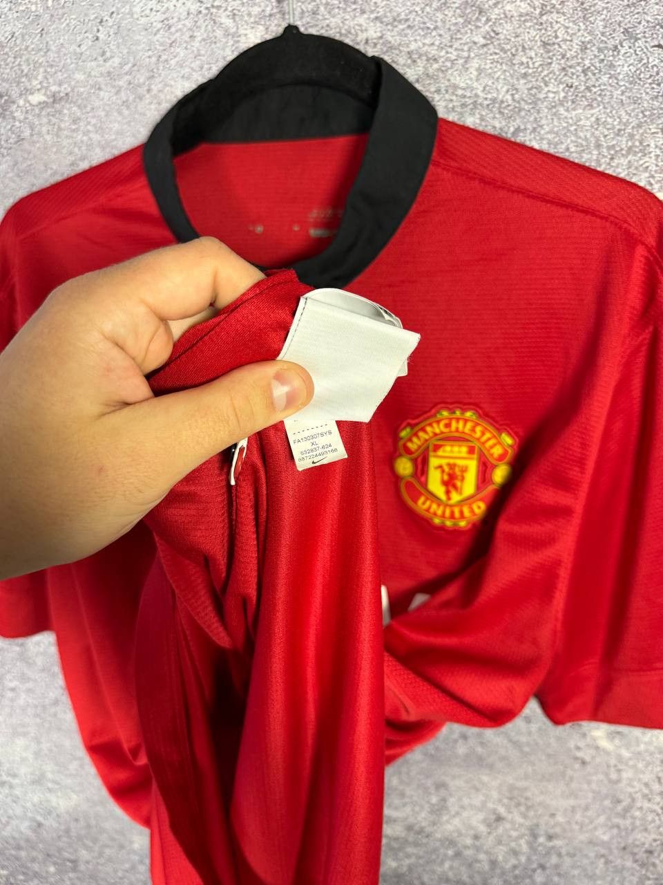 Nike Vintage Manchester United 2013/14 Nike Soccer Jersey Size US XL / EU 56 / 4 - 16 Thumbnail