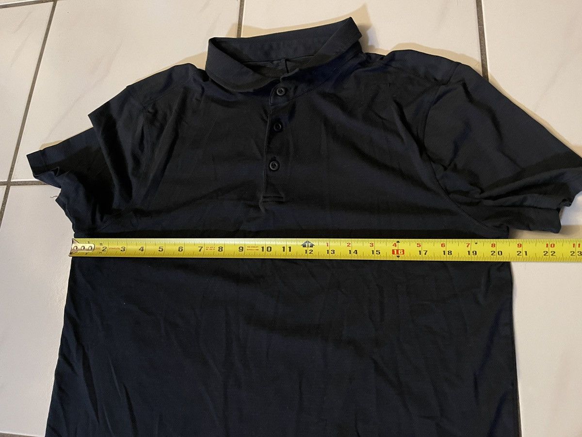Lululemon Lululemon Evolution Polo Shirt Mens Large Navy Blue Stetch Size US L / EU 52-54 / 3 - 4 Thumbnail