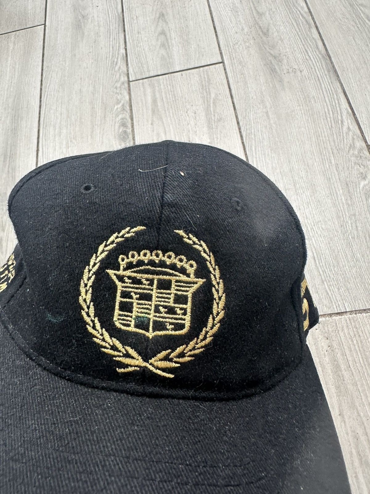 Vintage Vintage 80s 90s Cadillac General Motors Car Strapback Hat Size ONE SIZE - 2 Thumbnail