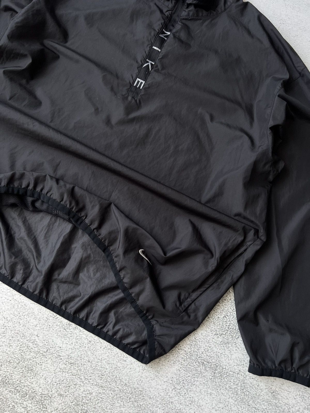 Nike Nike Vintage Black Anorak Jacket size XXL Size US XXL / EU 58 / 5 - 3 Thumbnail