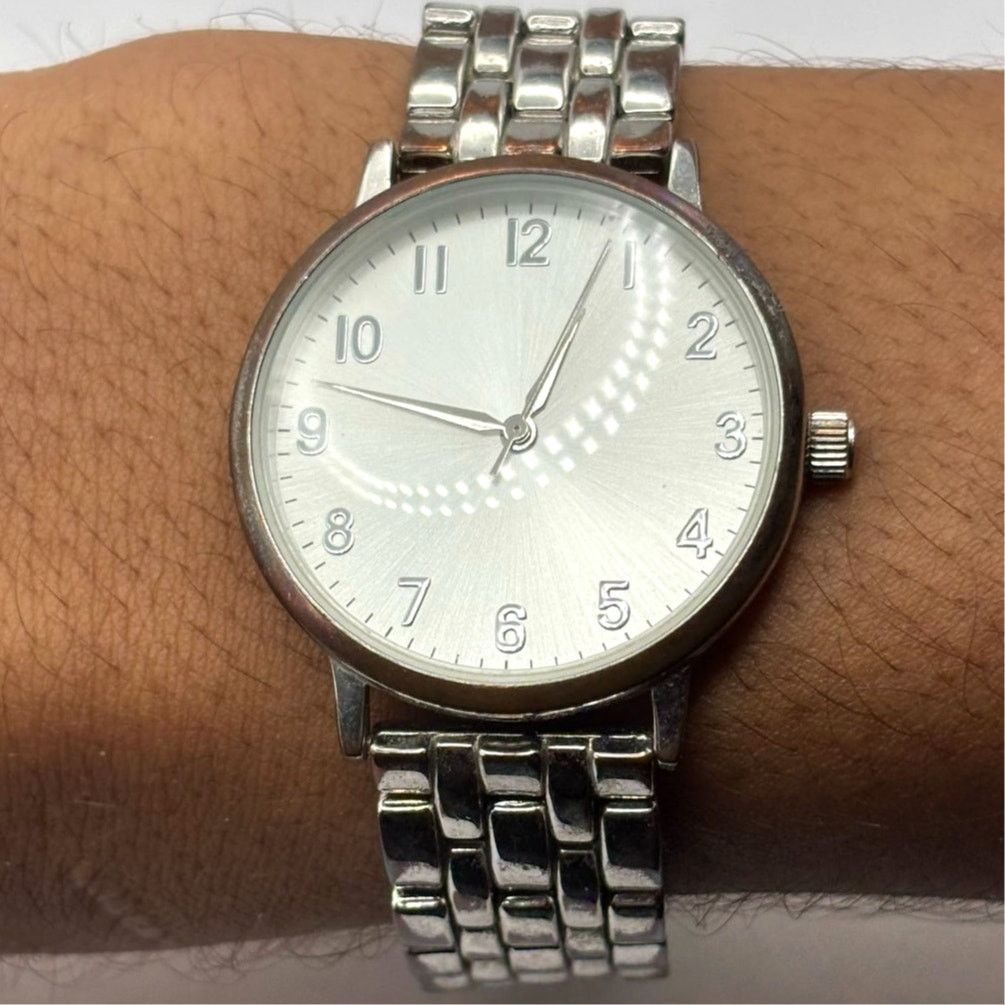 Other Retro Silver Men's Watch Size ONE SIZE - 1 Thumbnail
