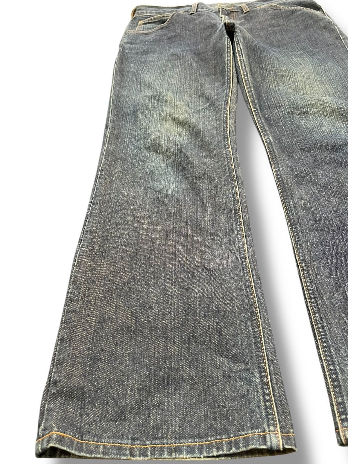 Lee Vintage Lee Flare Bell Bottom Denim Size US 34 / EU 50 - 4 Thumbnail