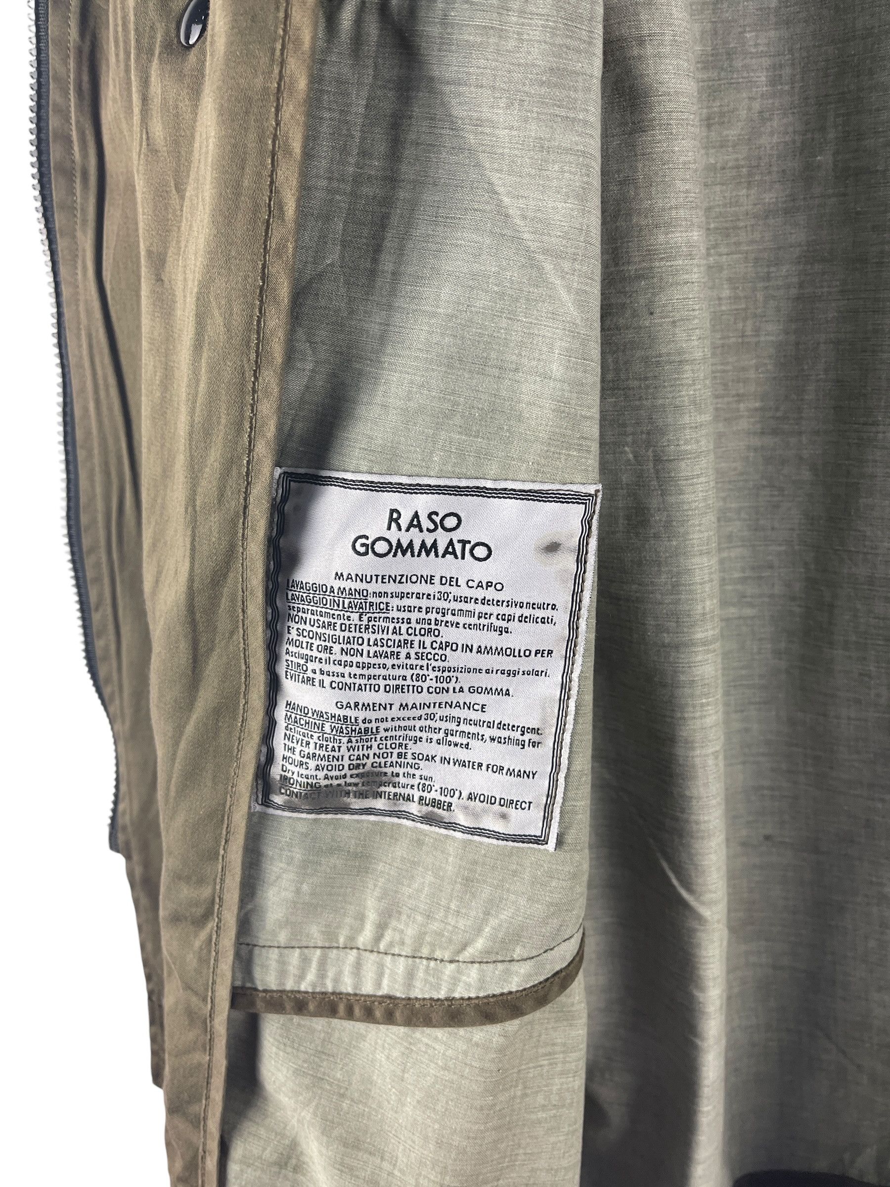 Stone Island Vintage Stone Island Raso Gommato Jacket – Made in Italy Size L / US 10 / IT 46 - 23 Thumbnail