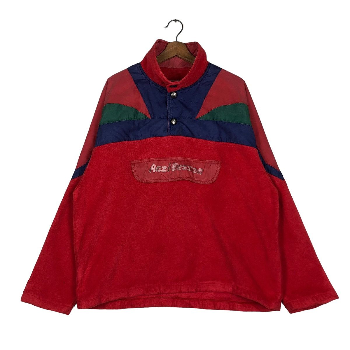 Japanese Brand 📌VINTAGE ANORAK JACKET BIG POCKET ANZI BESSON ISSEY MIYAKE Size US M / EU 48-50 / 2 - 2 Thumbnail