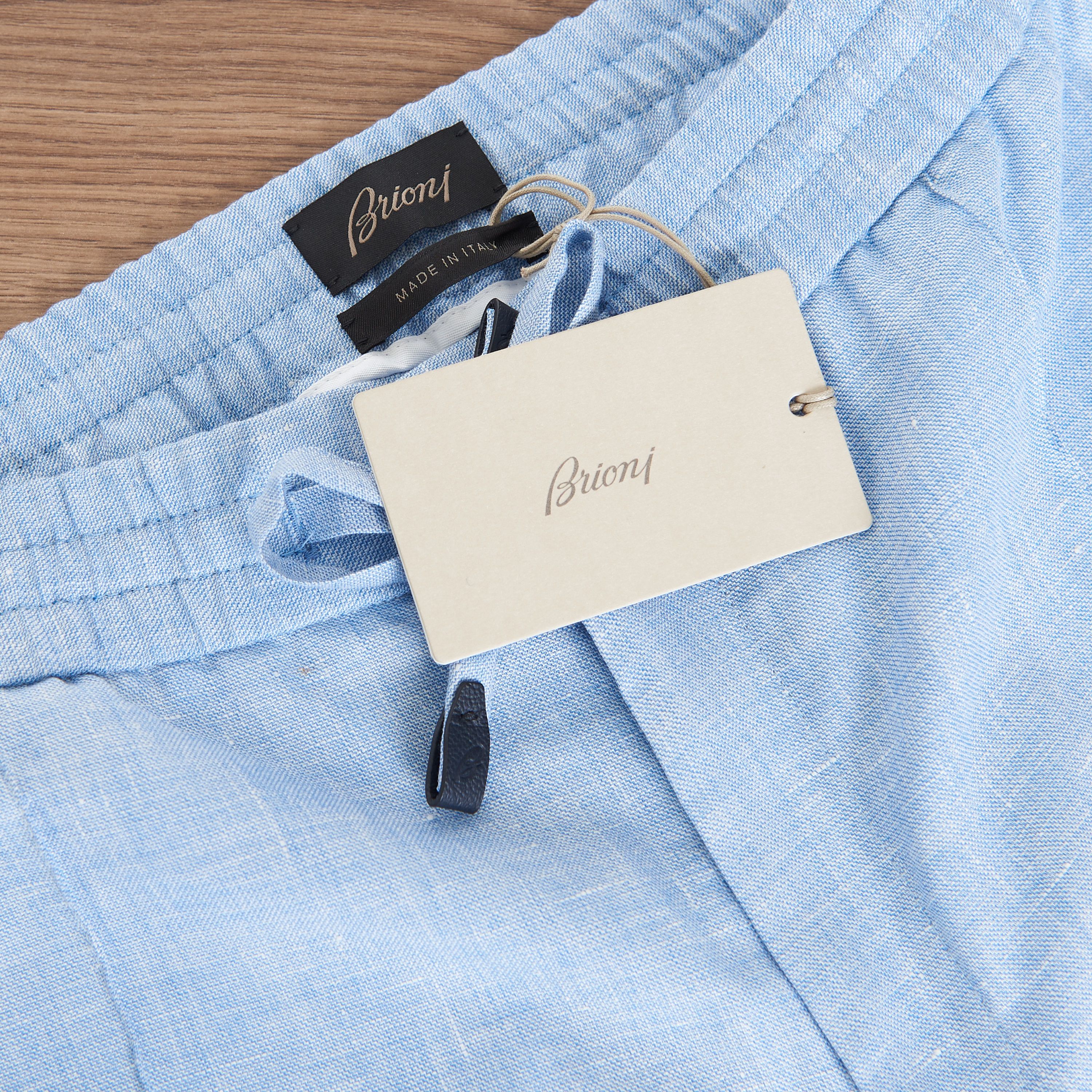 Brioni Blue Sidney Bermuda Trousers Shorts Size US 40 / EU 56 - 6 Thumbnail