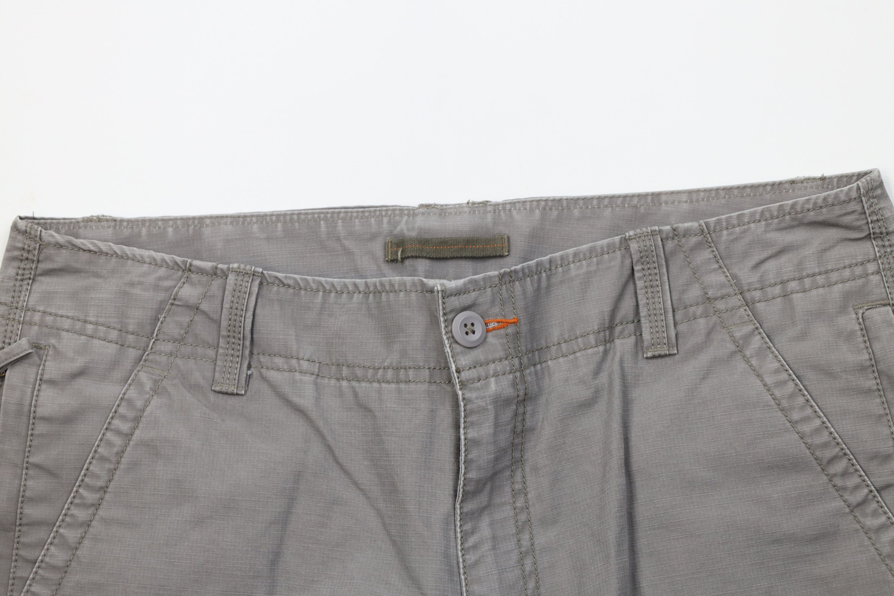 L.L. Bean Vintage LL Bean Heavyweight Trekking Cargo Shorts Cotton Size US 34 / EU 50 - 2 Thumbnail