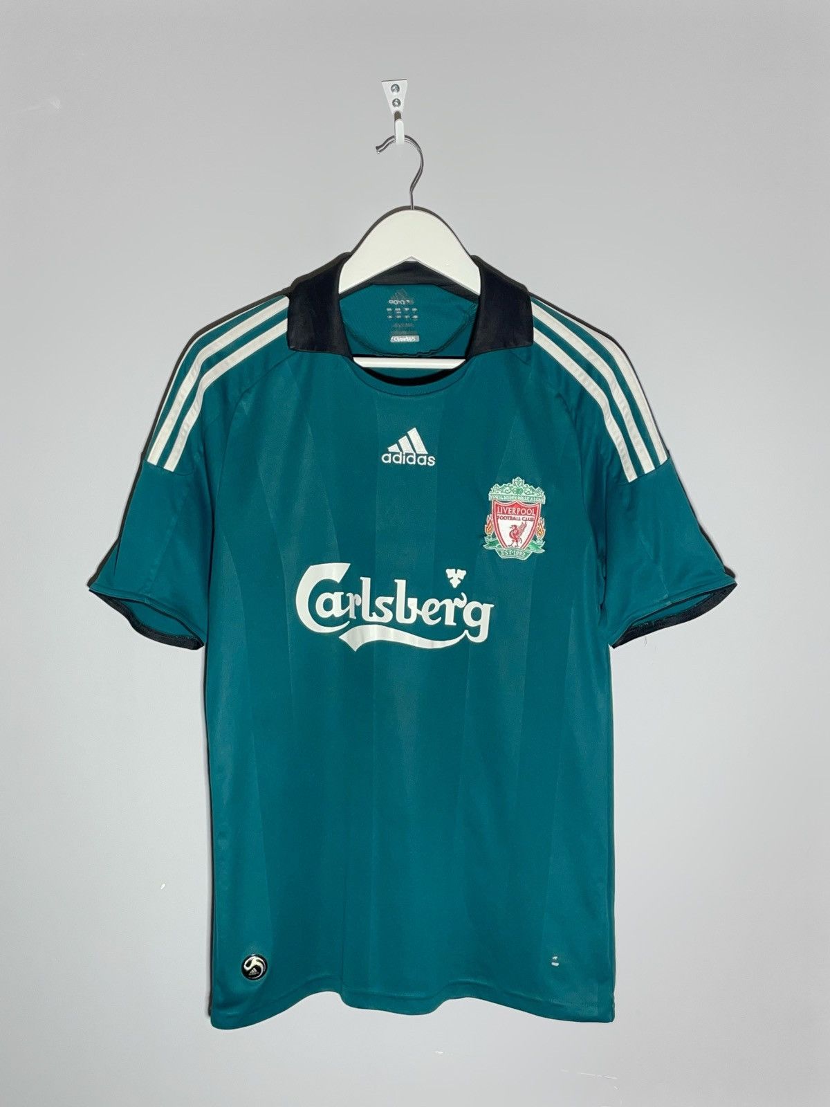 Adidas Liverpool FC Adidas 2008/09 Third Y2k Football Shirt Size US S / EU 44-46 / 1 - 1 Thumbnail