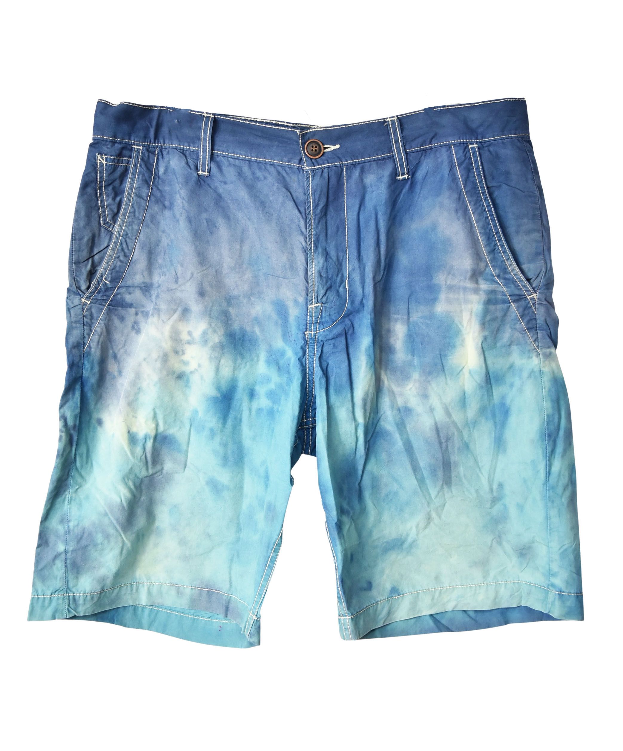 Nepenthes NEPENTHES/tie dye graphic shorts/27645 - 767 62 Size US 32 / EU 48 - 2 Thumbnail