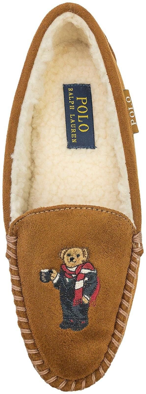 Polo Ralph Lauren POLO RALPH LAUREN Women's Dezi Bear Moccasin Slipper 10 M Size US 10 / IT 40 - 2 Thumbnail