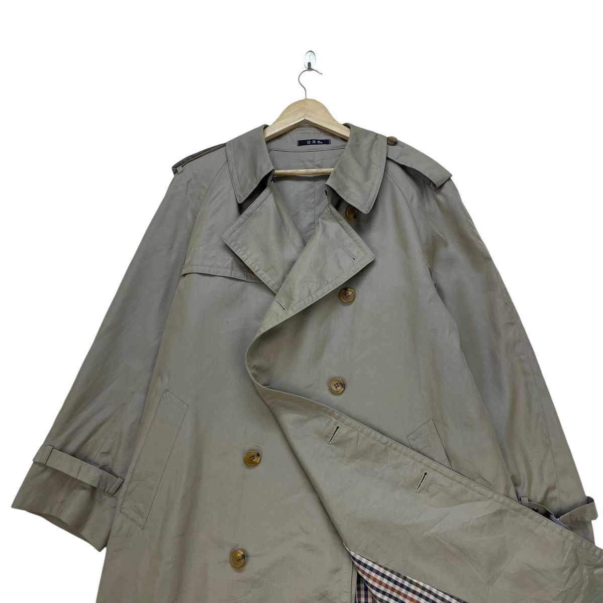 DAKS × Vintage Vintage Daks London Made In England Double Breast Trench Size US L / EU 52-54 / 3 - 5 Thumbnail