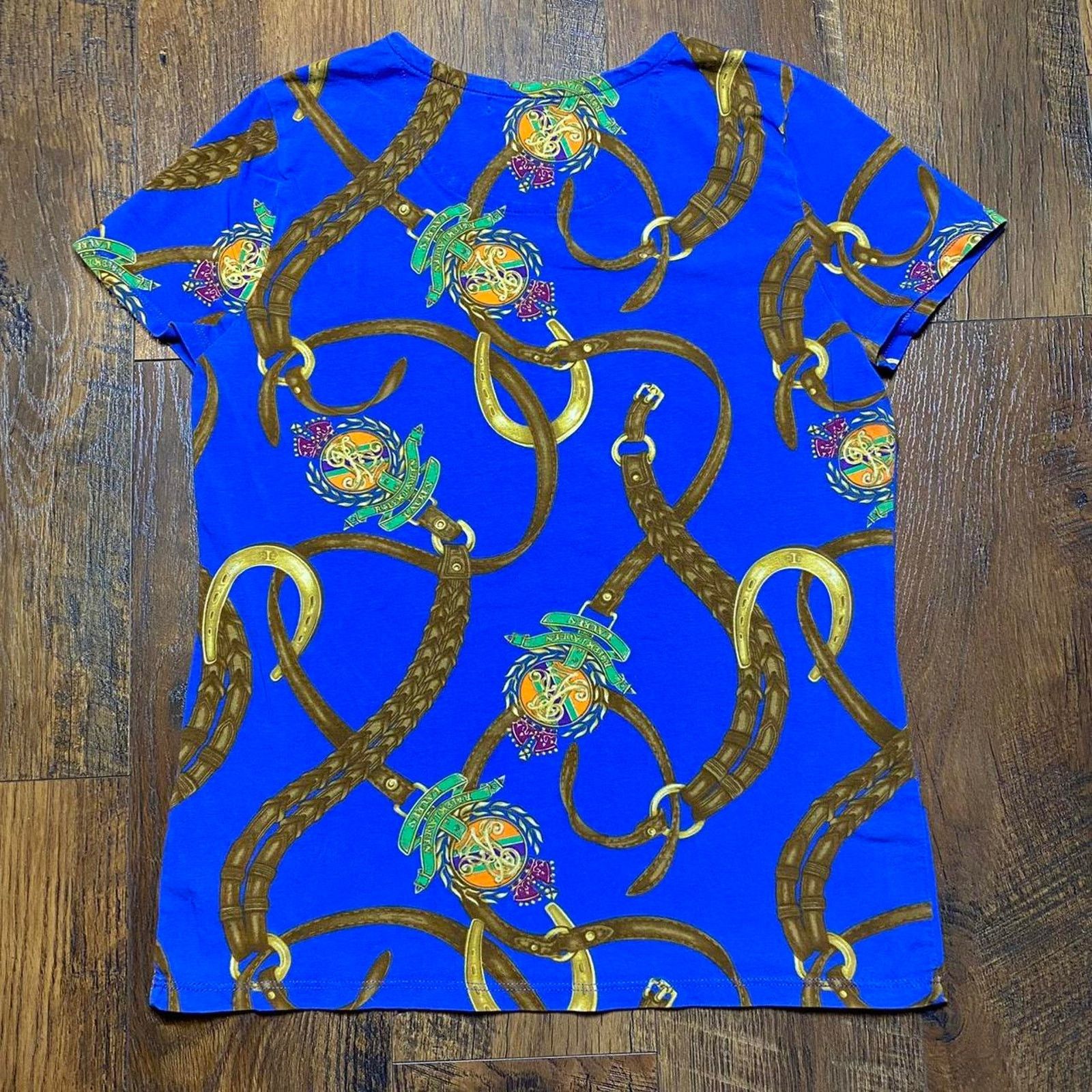 Ralph Lauren Blue ralph lauren equestrian aop Size M / US 6-8 / IT 42-44 - 2 Thumbnail