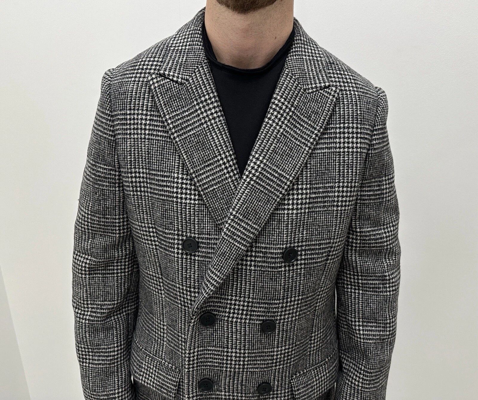 Allsaints Danson Coat Double Breasted Mens size L