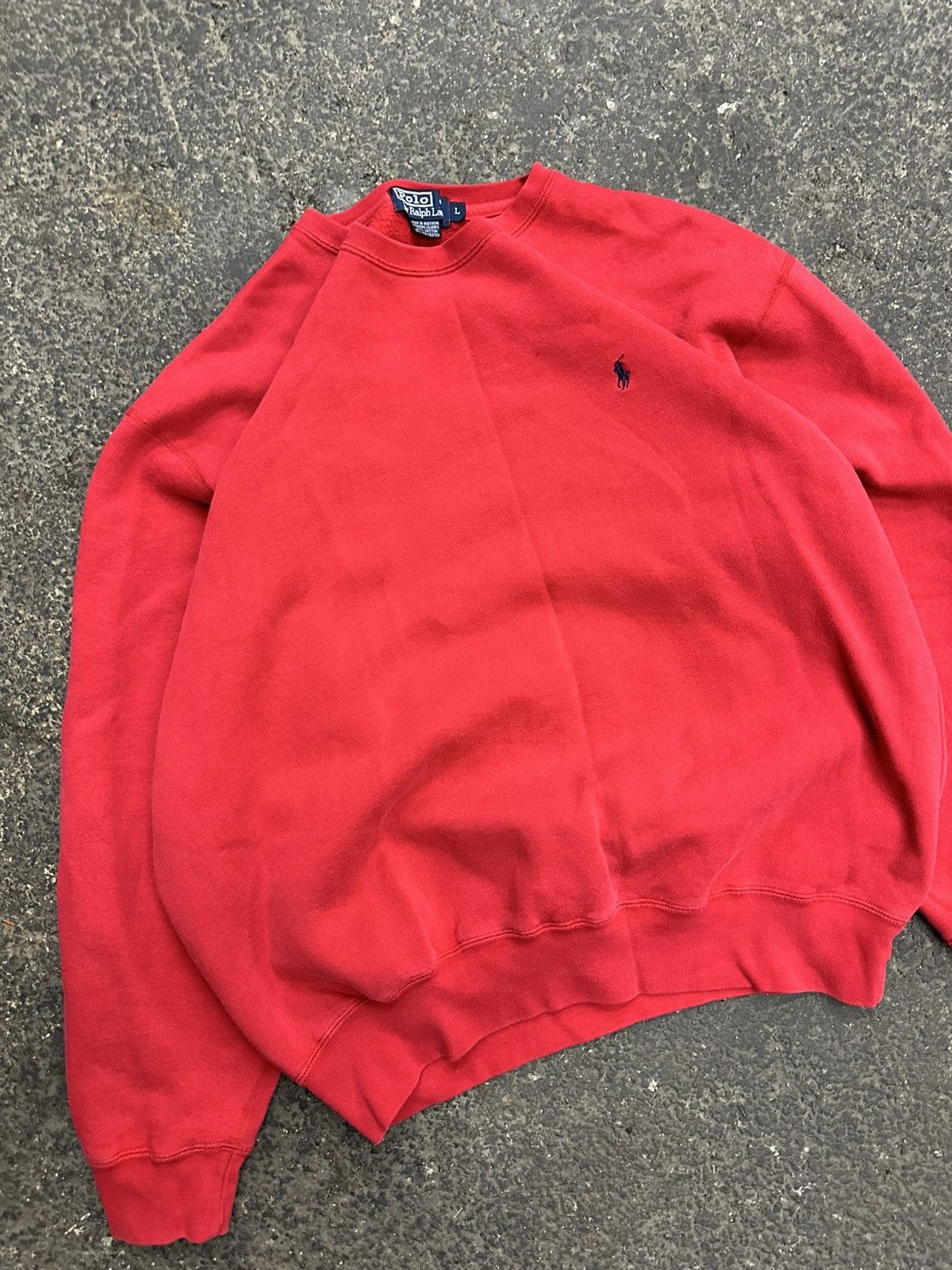 Vintage Vintage polo Ralph Lauren crewneck Size US L / EU 52-54 / 3 - 3 Thumbnail