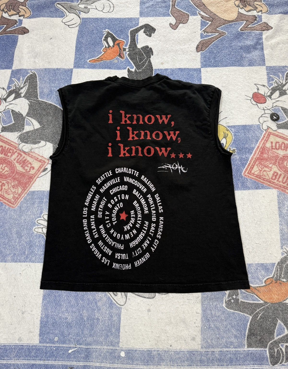 Travis Scott Travis scott circus maximus i know tour tee Size US XL / EU 56 / 4 - 3 Thumbnail