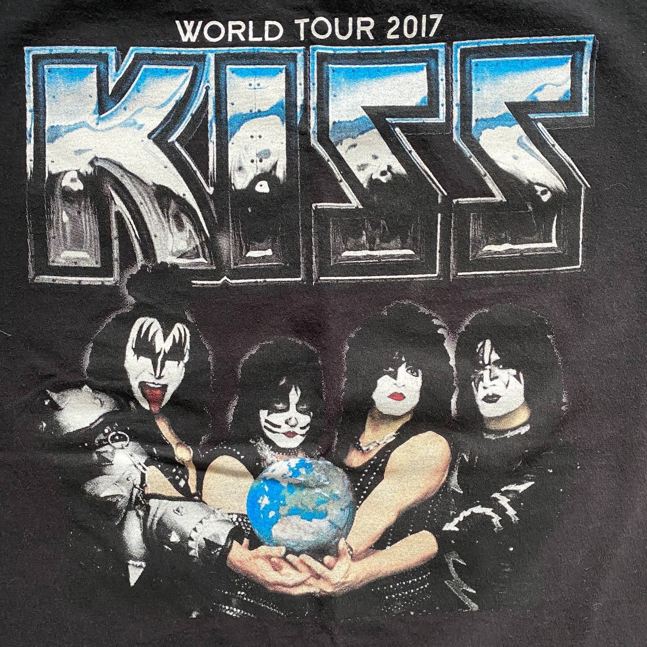 Band Tees VINTAGE Y2K KISS AMAZING FADED TOUR T SHIRT 37 Size US L / EU 52-54 / 3 - 6 Thumbnail