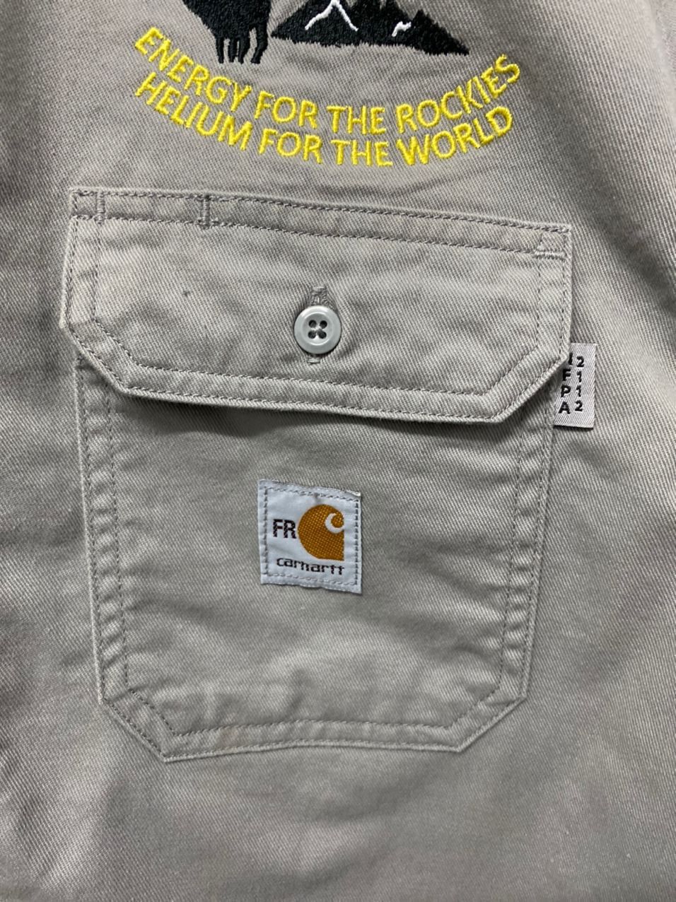 Carhartt carhartt flame resistant shirt exxon mobil Size US XL / EU 56 / 4 - 2 Thumbnail