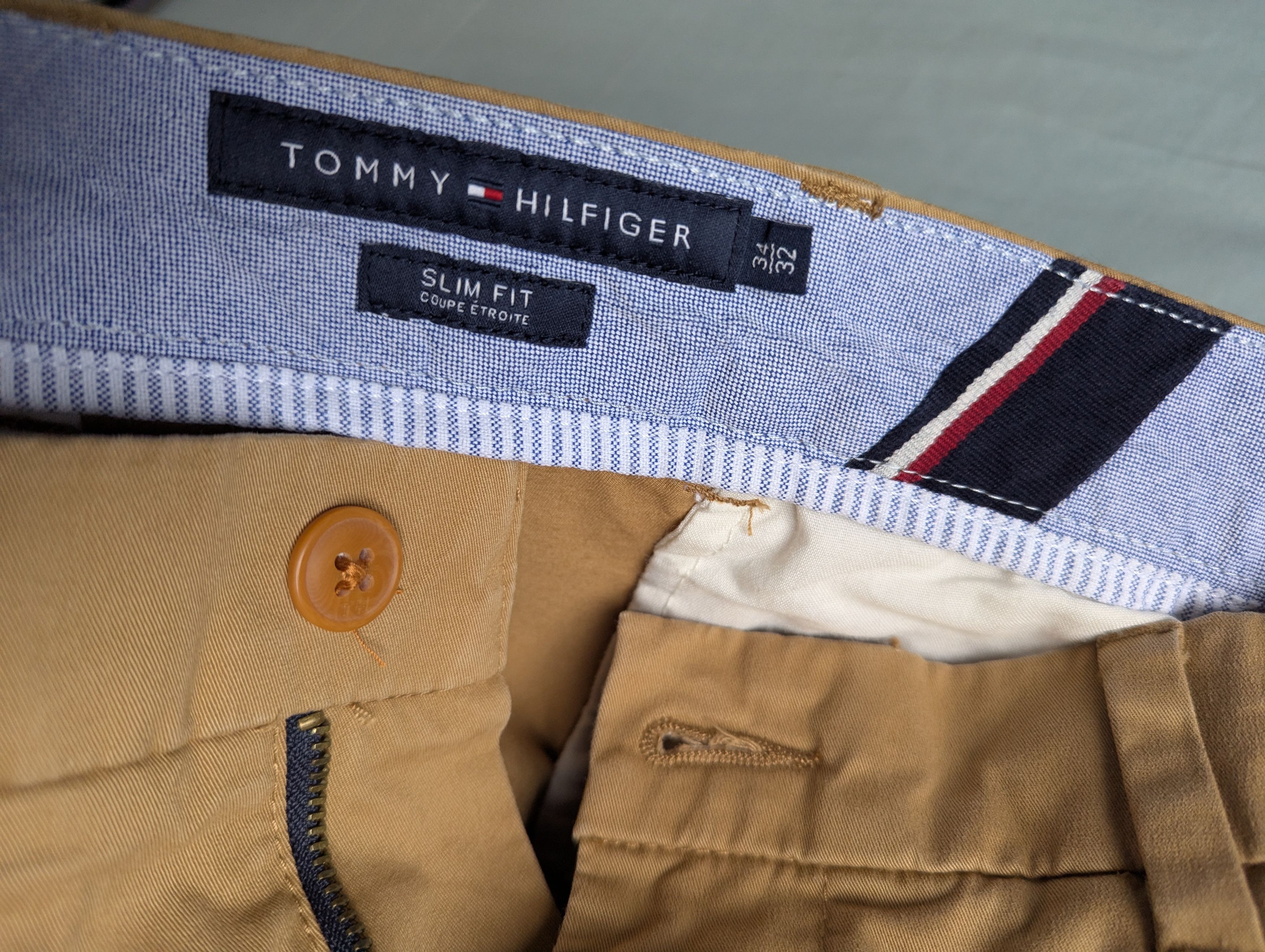 Tommy Hilfiger Khaki Denim-Tommy Hilfiger size 34/32 Size US 32 / EU 48 - 8 Thumbnail