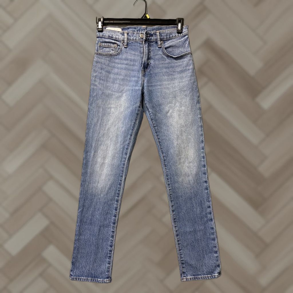 Gap GAP Jeans Denim Pants Hip Athletic Fit 28x30 Men Blue Flat Front 30in Inseam Mens Size US 28 / EU 44 - 1 Thumbnail