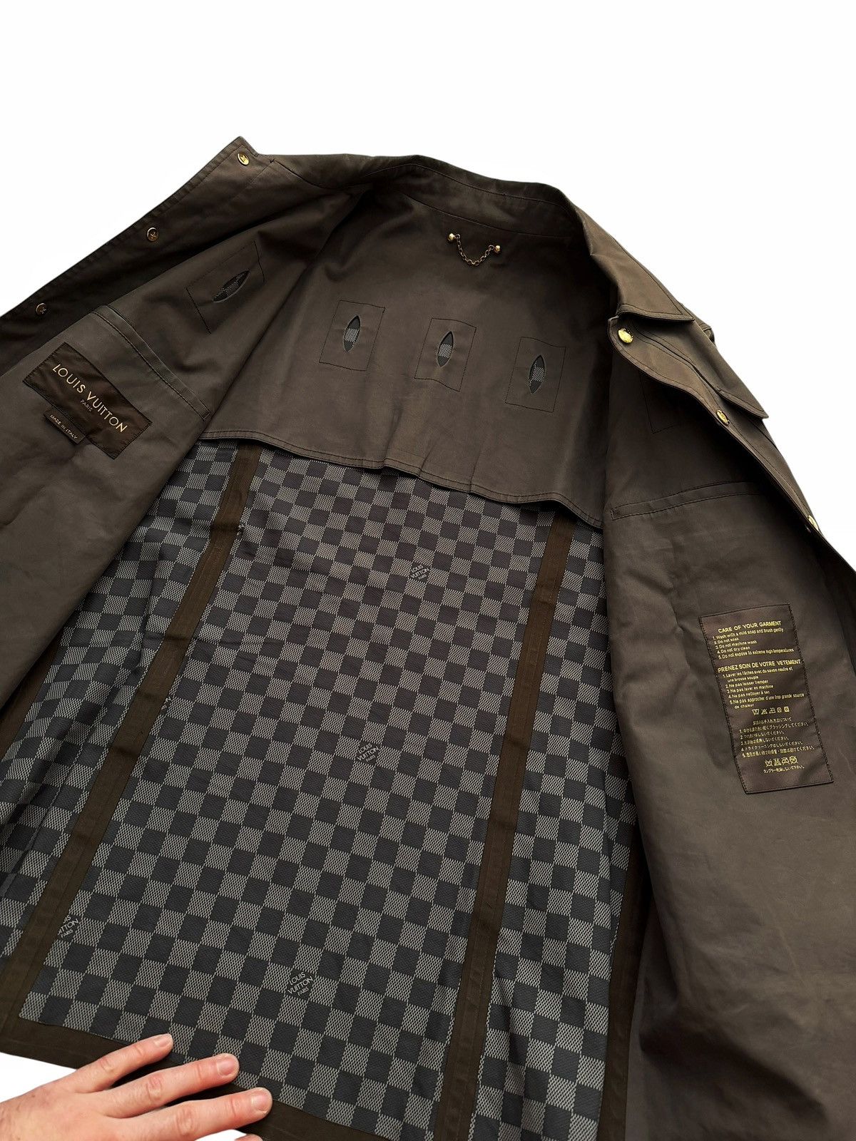 Louis Vuitton City Waxed Hunter Hunting Work Jacket Size US L / EU 52-54 / 3 - 8 Thumbnail