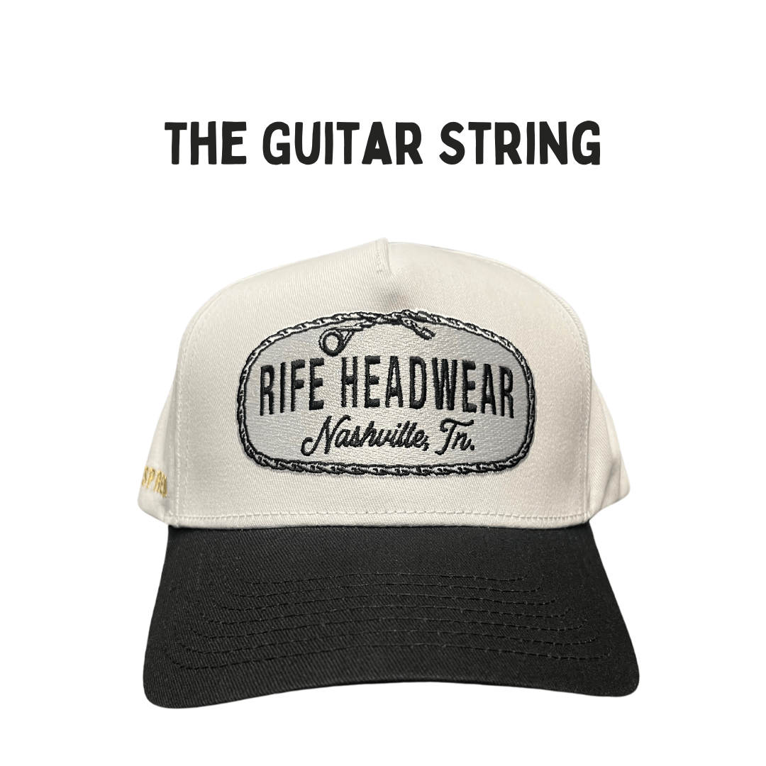 Other Rife Headwear Guitar String Hat Size ONE SIZE - 1 Thumbnail
