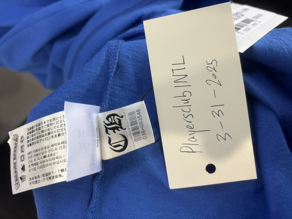 Chrome Hearts Chrome Hearts Scroll Logo Tee Blue/Purple Size US M / EU 48-50 / 2 - 4 Thumbnail