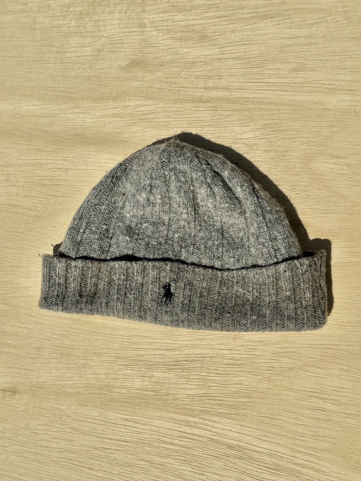 Polo Ralph Lauren Polo Ralph Lauren Lambs Wool Vintage Beanie Knit Hat Size ONE SIZE - 6 Thumbnail
