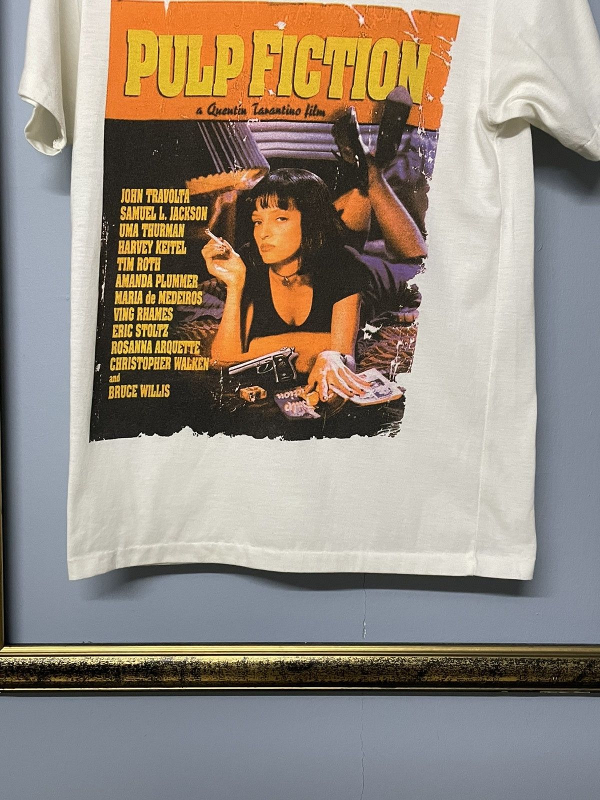 PULP FICTION Tシャツ ONEITA 90s 両面 XL　4539 PULP FICTION Tシャツ ONEITA 90s 両面 XL 4539 - メルカリ