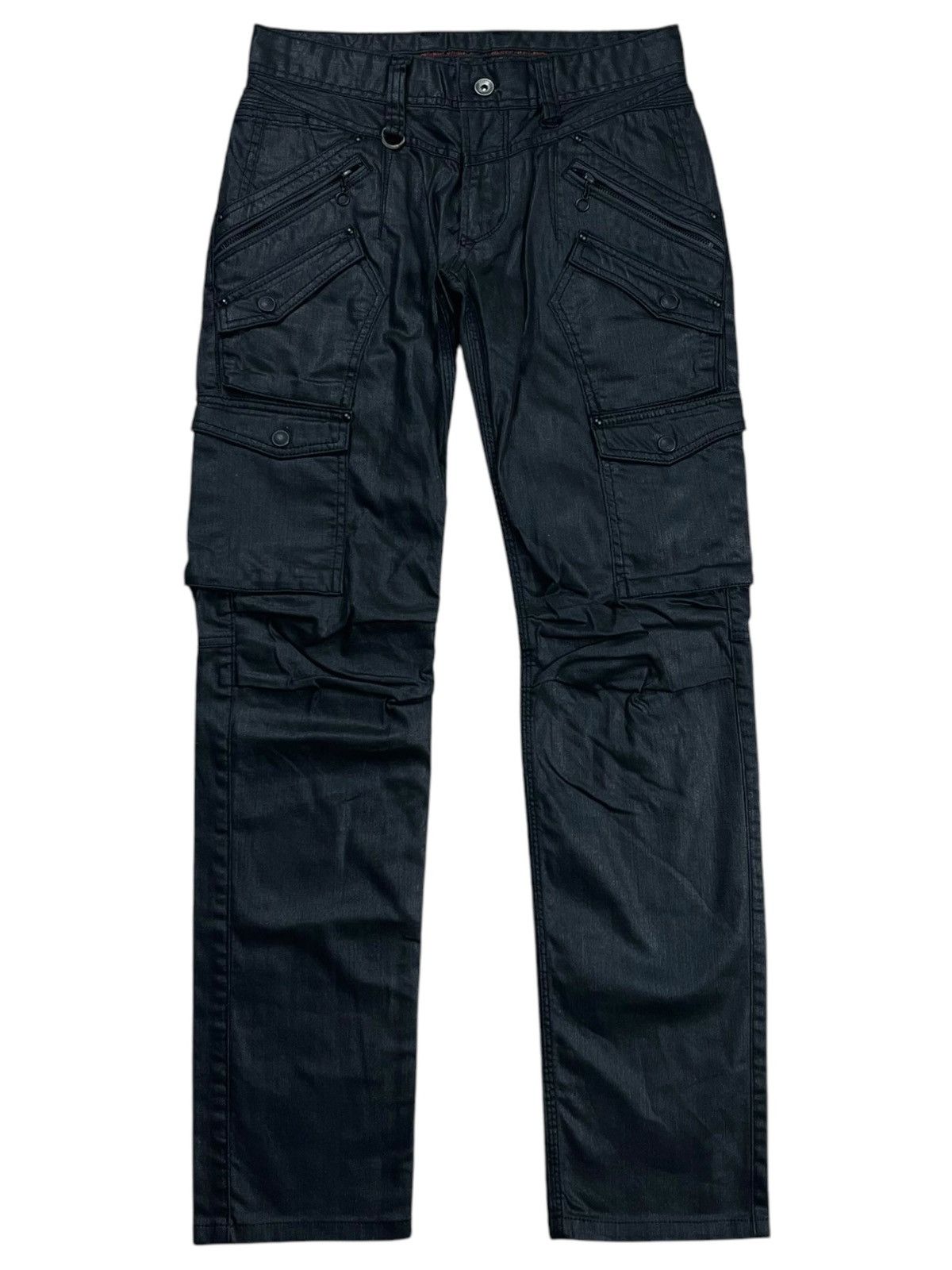 2000s Nicole Club - Waxed Cargo Pants