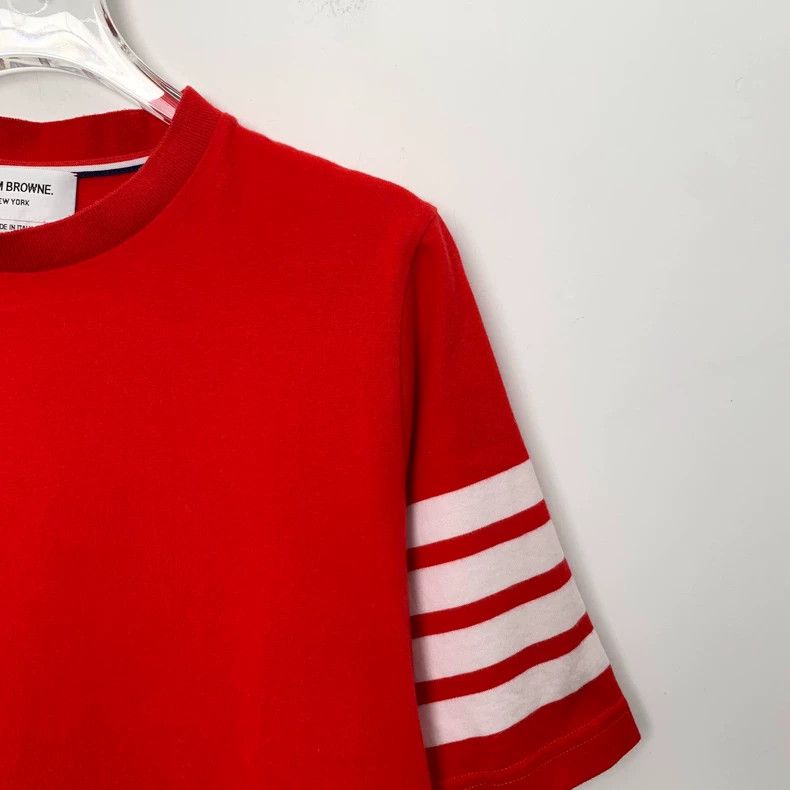 Thom Browne Thom Browne Cotton round neck short sleeves Size S / US 4 / IT 40 - 3 Thumbnail