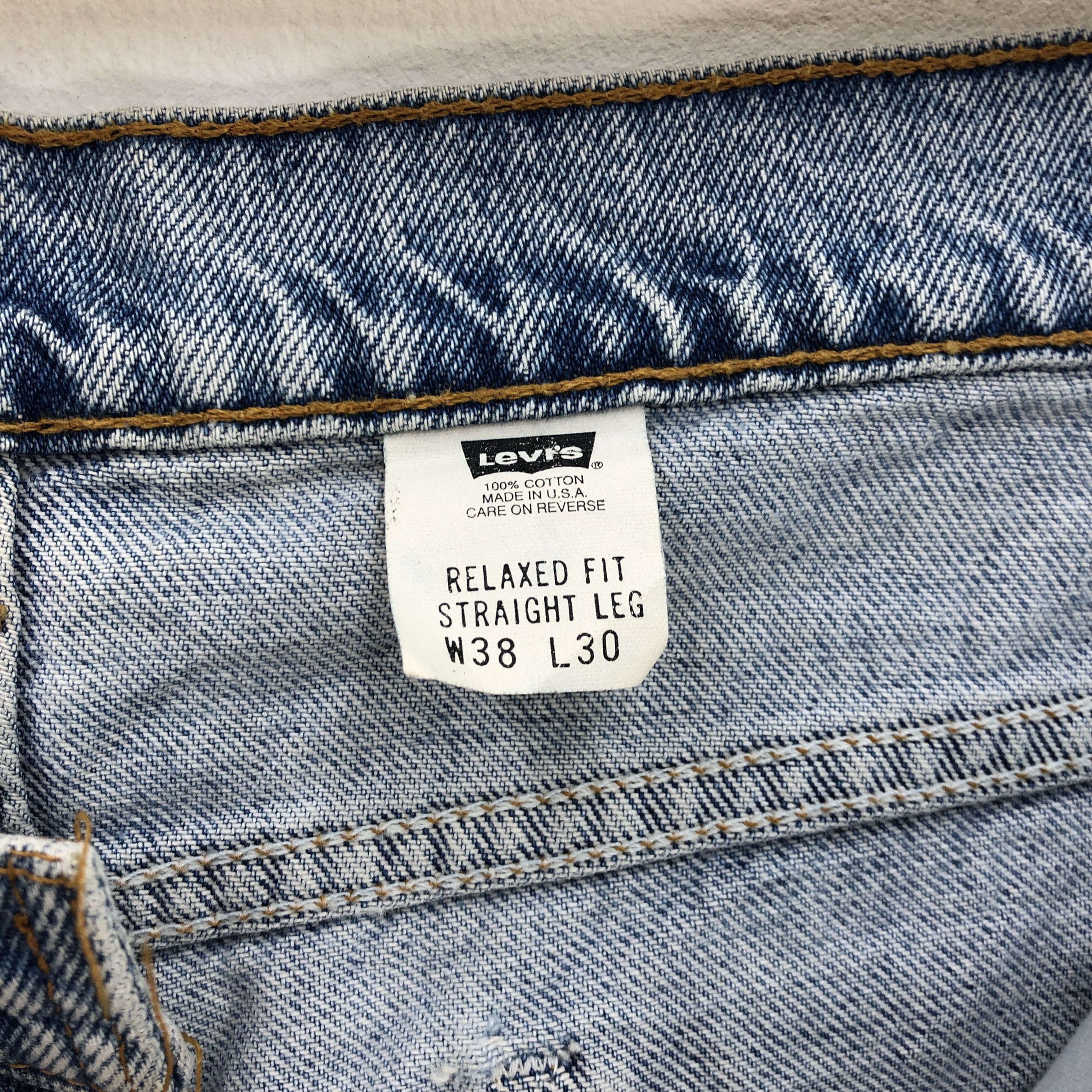 Levi's Vintage Levis Sun Faded Jeans Levi's Light Wash Denim Pants Size US 36 / EU 52 - 11 Thumbnail