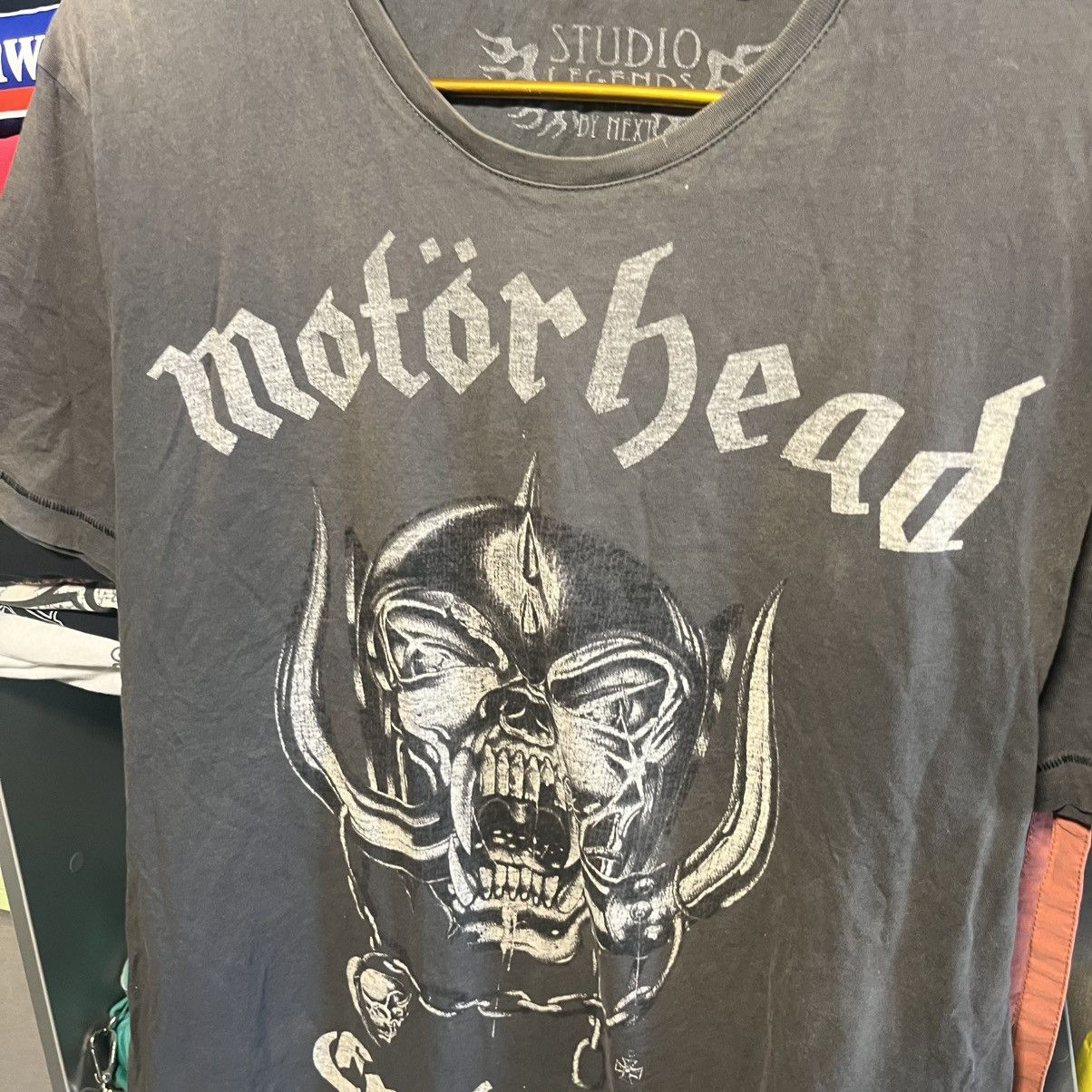 Band Tees 2008 SINGLE STICH MOTORHEAD T SHIRT Size US L / EU 52-54 / 3 - 2 Thumbnail