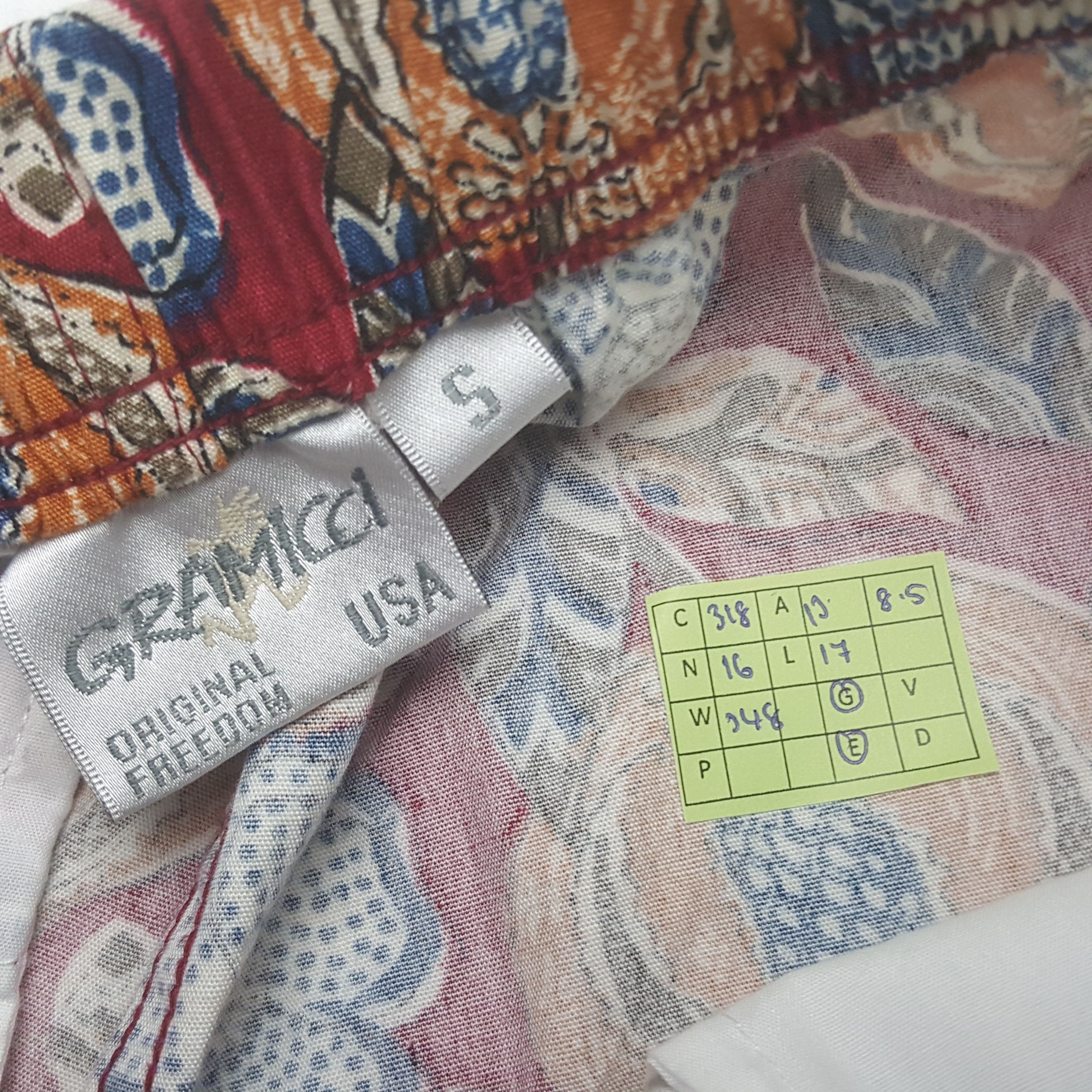 Gramicci Vintage Gramicci Outdoor Fullprint Short Pants C318N16 Size 24" / US 00 / IT 34 - 6 Thumbnail