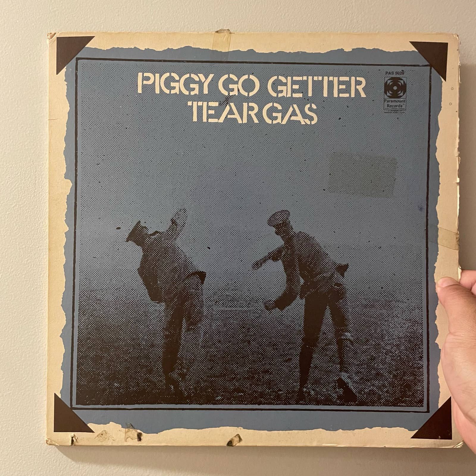 Blank Tear Gas - Piggy Go Getter LP vintage vinyl hard prog rock | Grailed