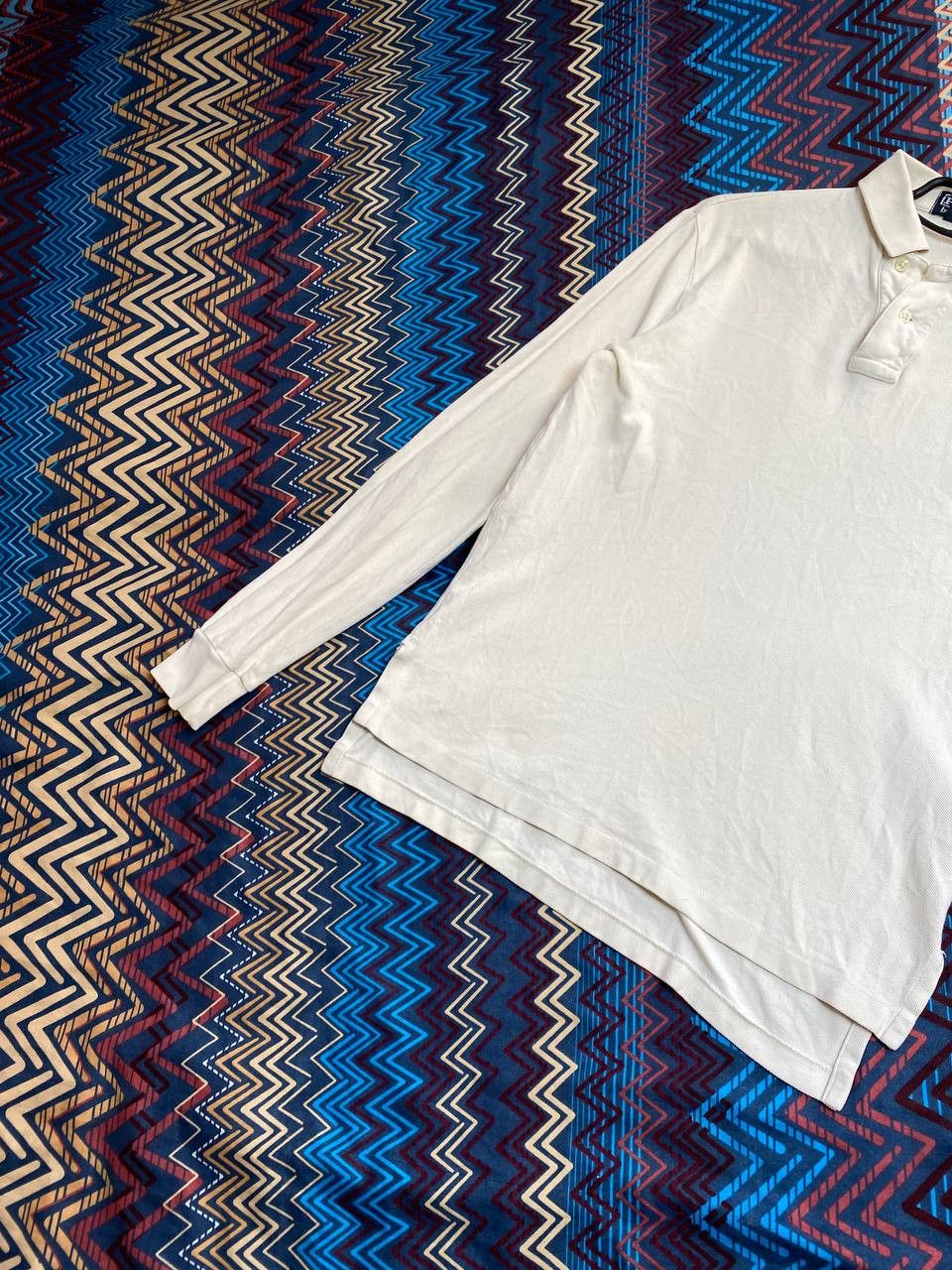 Polo Ralph Lauren × Vintage Vintage Polo Ralph Lauren Rugby Long Sleeve Logo Shirt Size US S / EU 44-46 / 1 - 8 Thumbnail