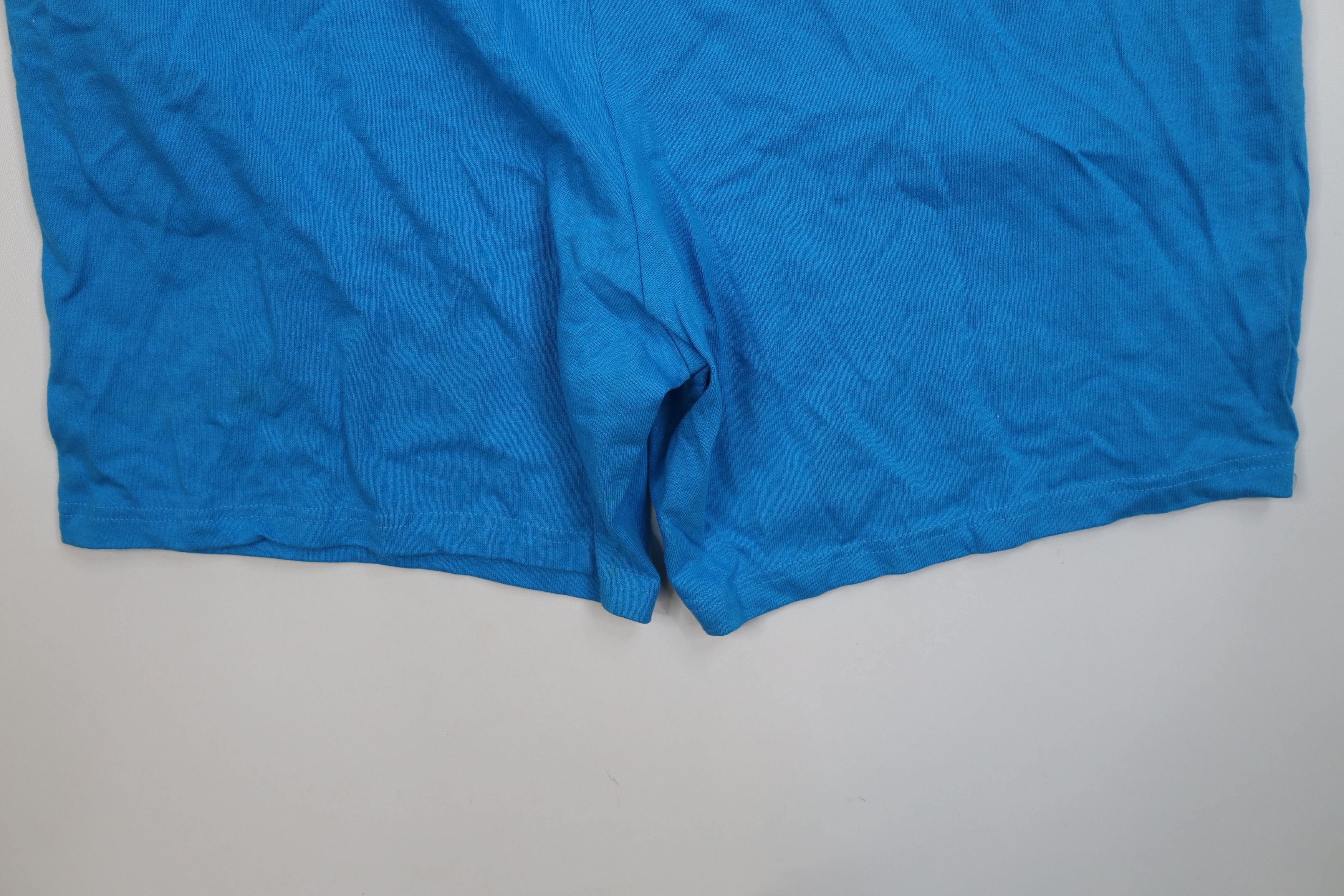 Champion Vintage 90s Champion Above Knee Jersey Knit Shorts Blue USA Size US 36 / EU 52 - 13 Thumbnail