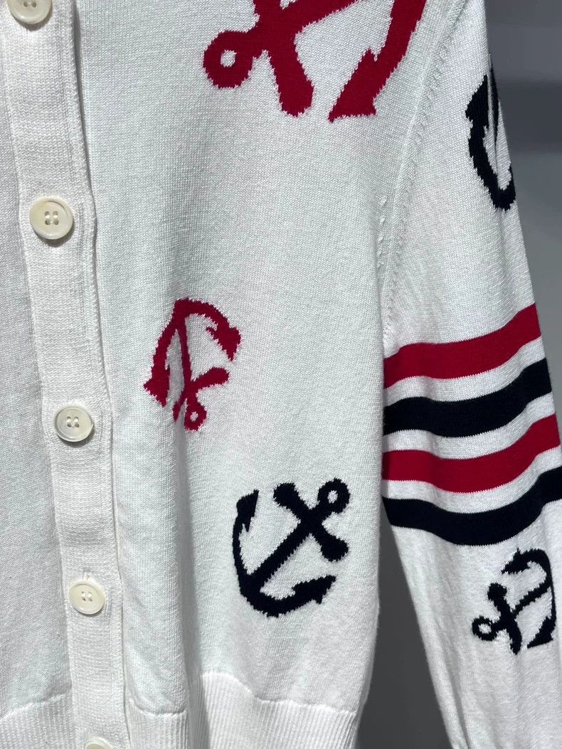 Thom Browne Thom Browne Ship anchor knit sweater Size US XXS / EU 40 - 4 Thumbnail