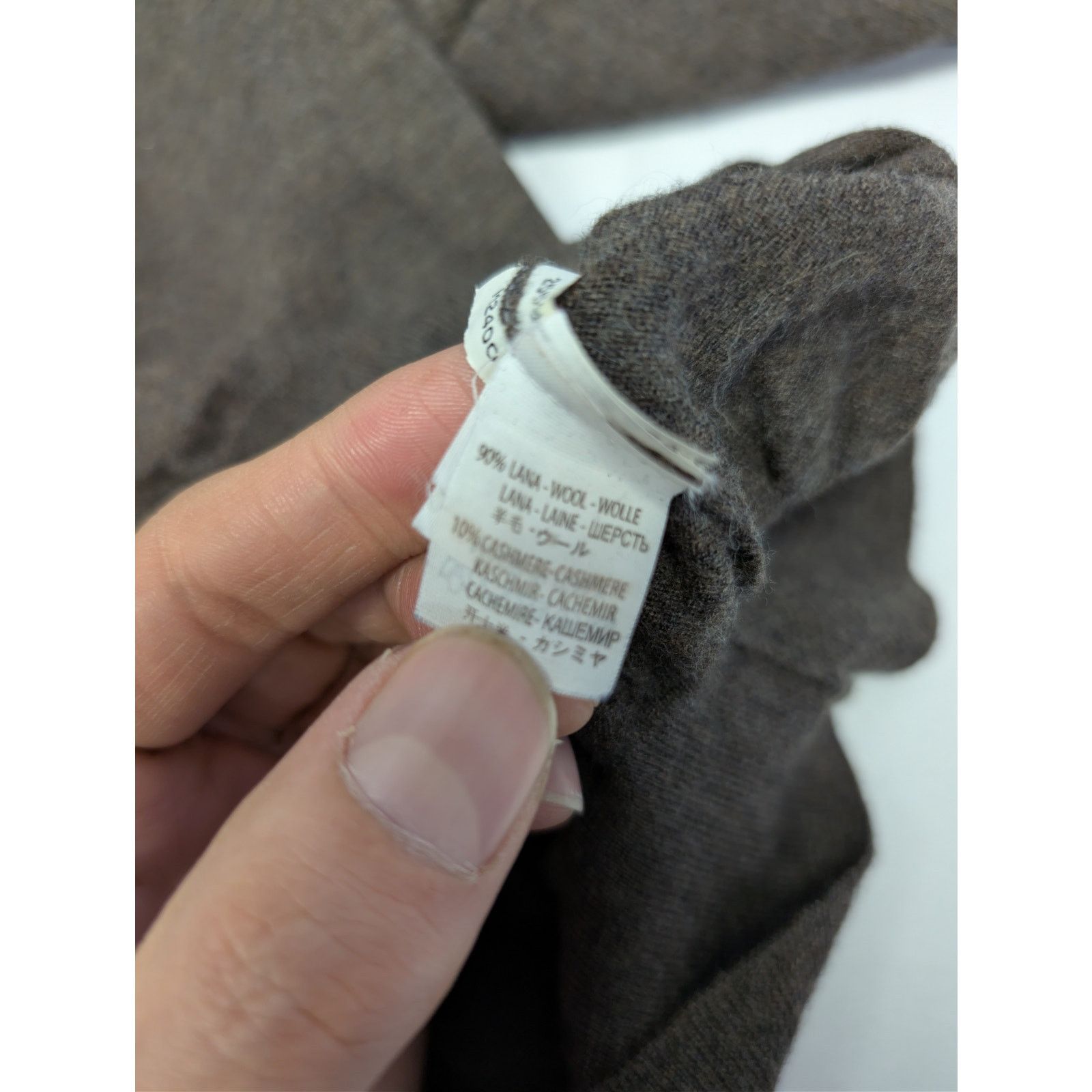 Brunello Cucinelli o1rshd1 CC20 Sweater in Dark Brown Size US M / EU 48-50 / 2 - 17 Thumbnail