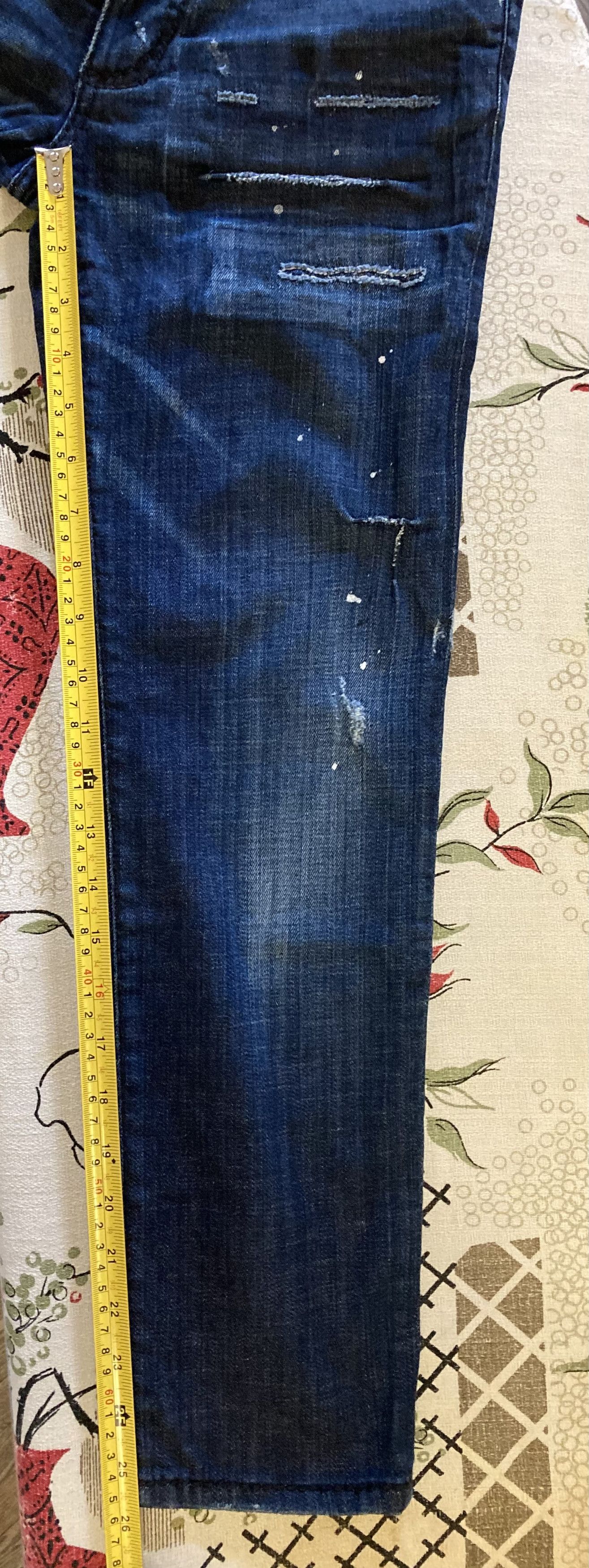 Dsquared2 Dsquared2 women luxury distressed cropped denim jeans Size 27" / US 4 / IT 40 - 12 Thumbnail